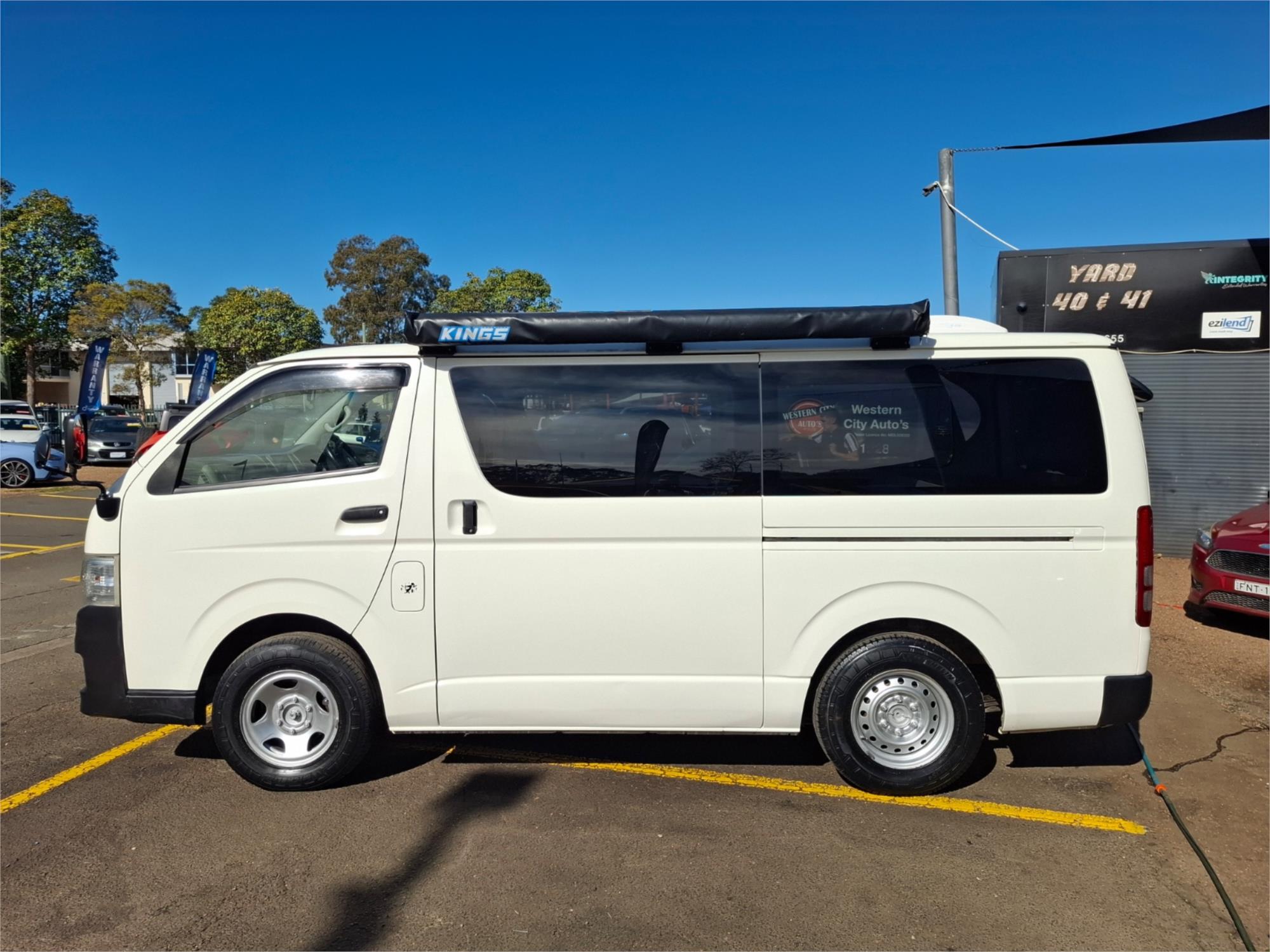 2012 TOYOTA HIACE KDH201R MY11 UPGRADE LWB 4 SP AUTOMATIC 4D VAN