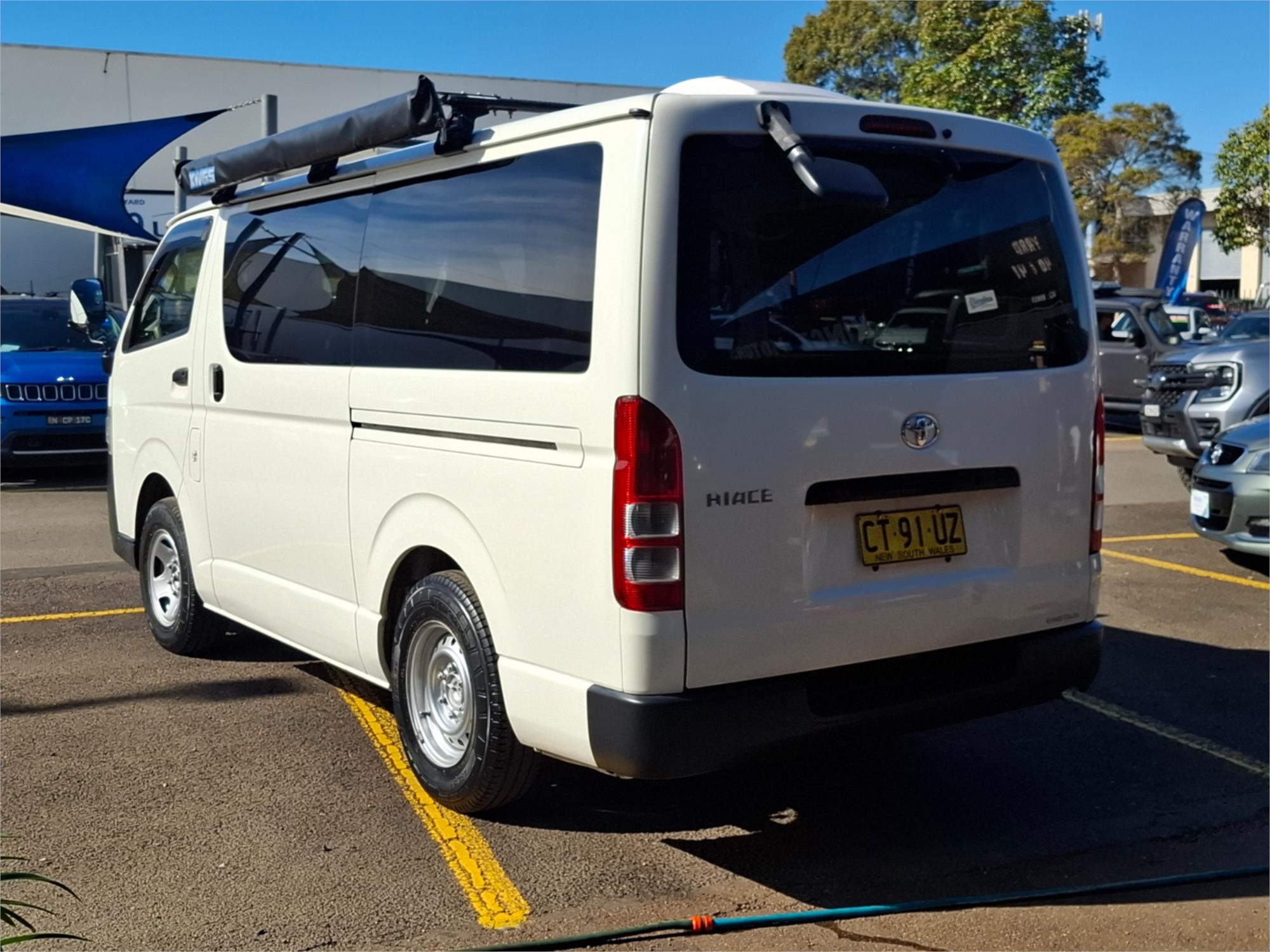 2012 TOYOTA HIACE KDH201R MY11 UPGRADE LWB 4 SP AUTOMATIC 4D VAN