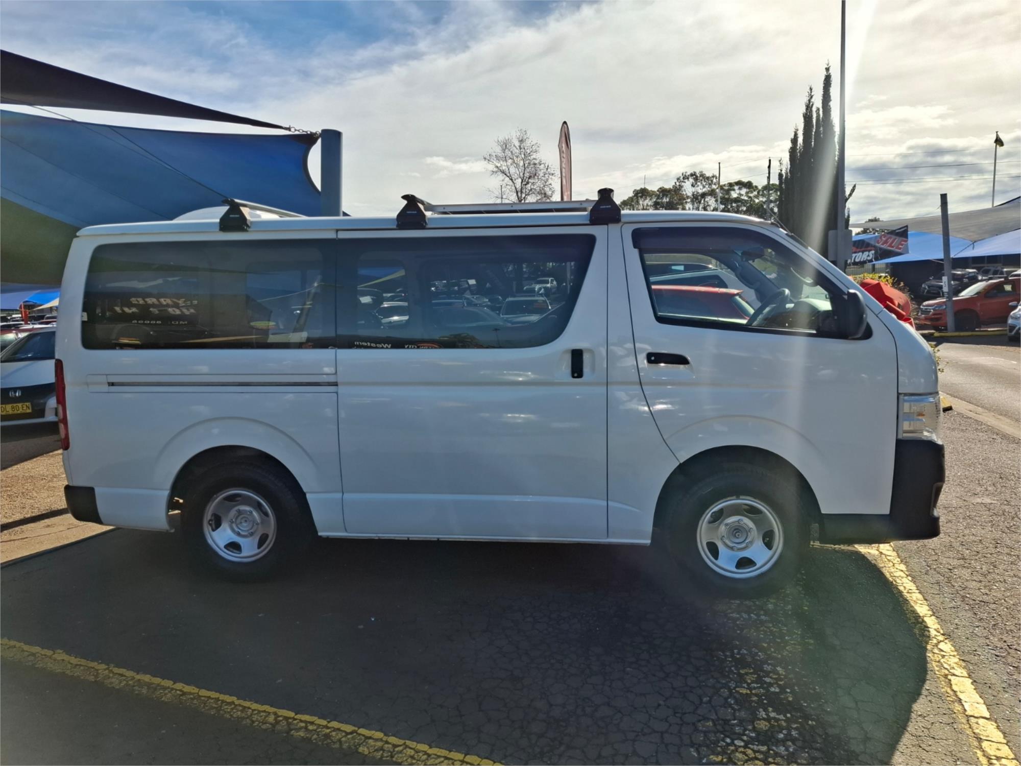 2012 TOYOTA HIACE KDH201R MY11 UPGRADE LWB 4 SP AUTOMATIC 4D VAN