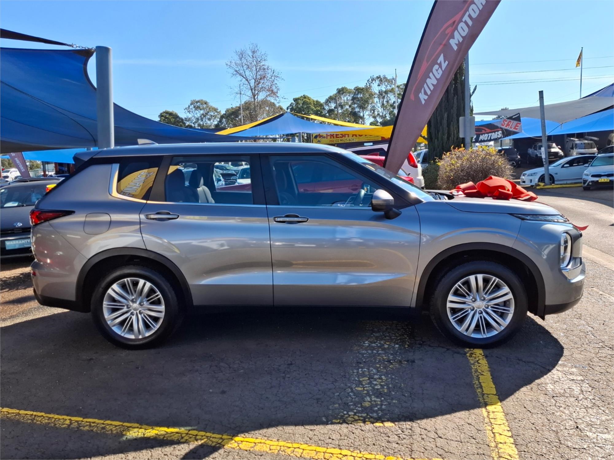 2023 MITSUBISHI OUTLANDER ZM MY23 ES 7 SEAT (2WD) CVT AUTO 8 SPEED 4D WAGON