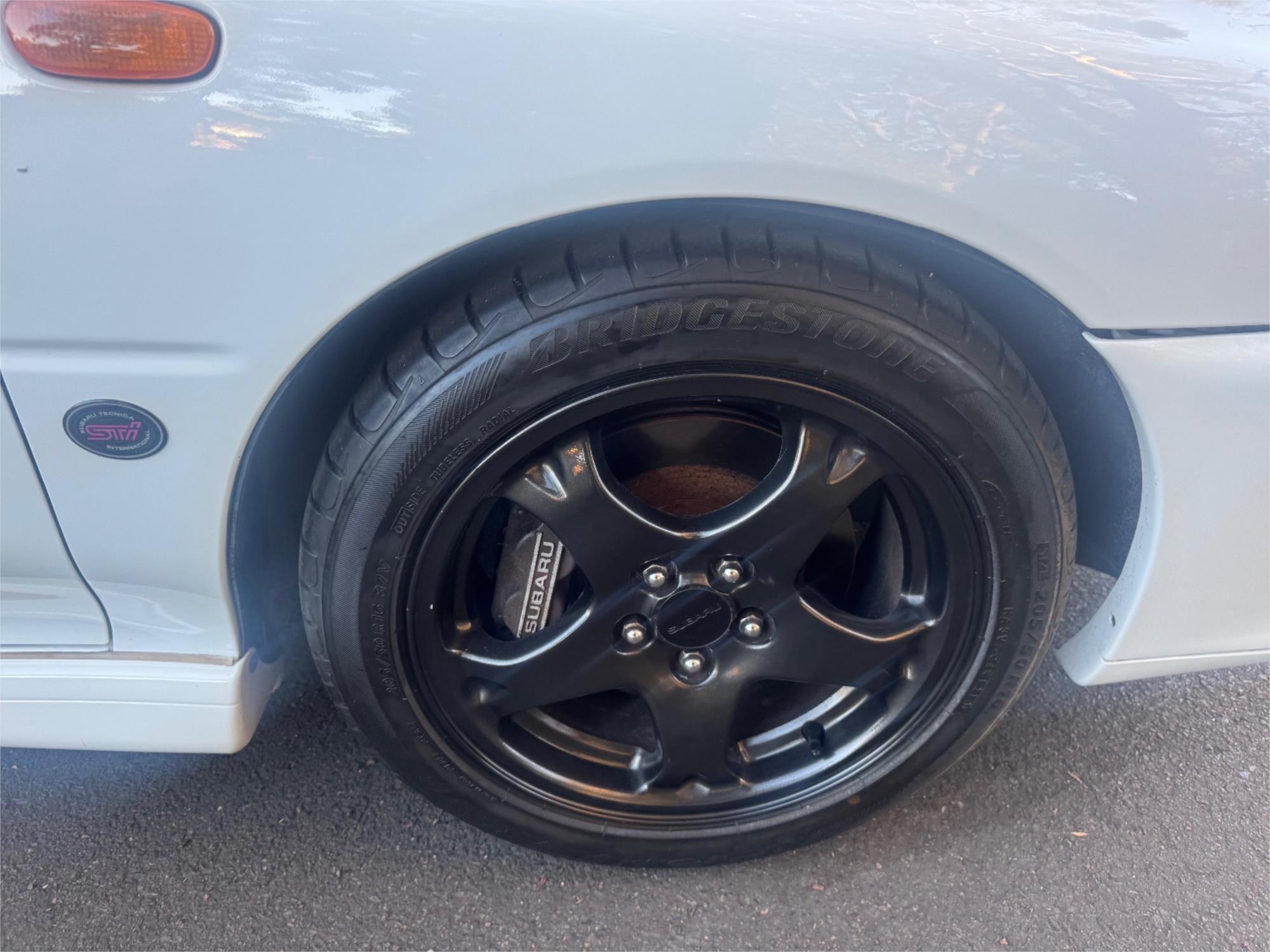 1997 SUBARU IMPREZA WRX (AWD) 5 SP MANUAL 5D HATCHBACK
