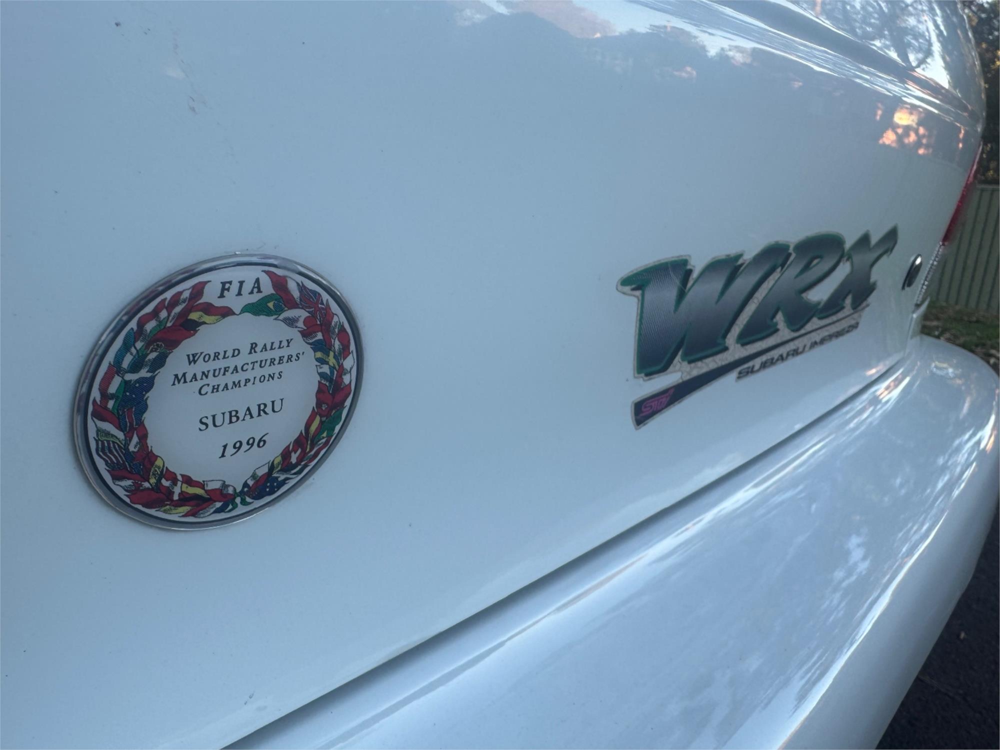 1997 SUBARU IMPREZA WRX (AWD) 5 SP MANUAL 5D HATCHBACK