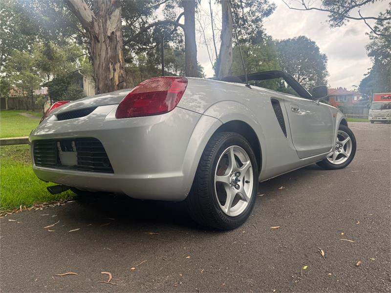 1999 TOYOTA MR-S MANUAL CONVERTIBLE