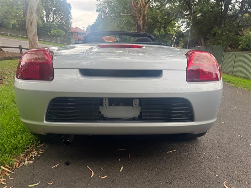 1999 TOYOTA MR-S MANUAL CONVERTIBLE