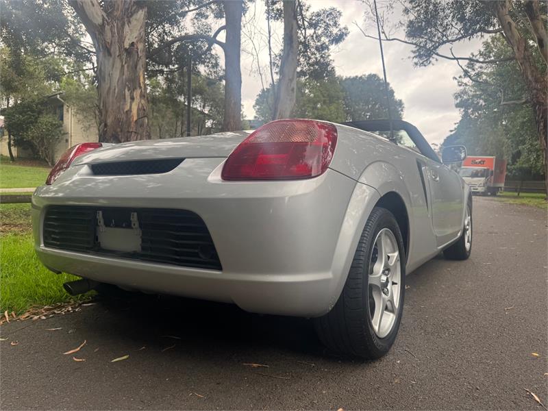 1999 TOYOTA MR-S MANUAL CONVERTIBLE