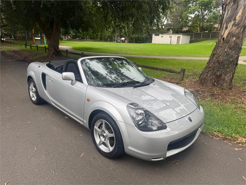 1999 TOYOTA MR-S MANUAL CONVERTIBLE