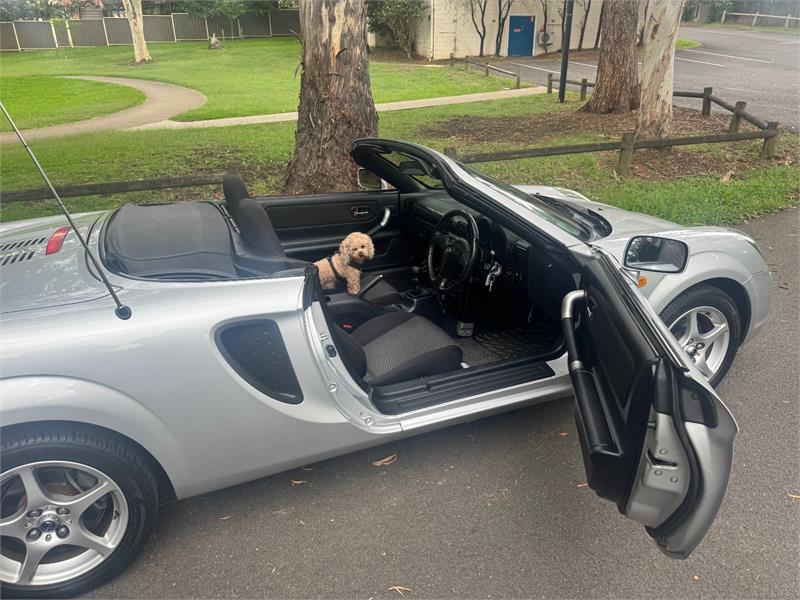 1999 TOYOTA MR-S MANUAL CONVERTIBLE