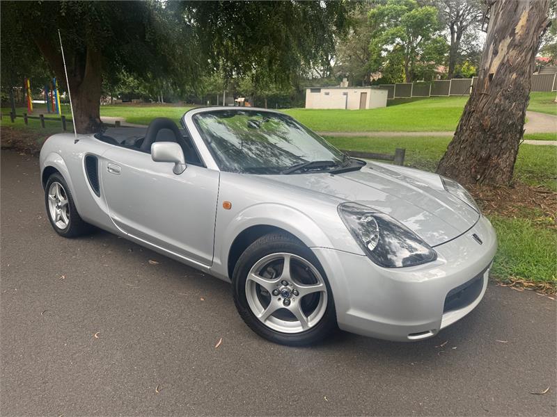 1999 TOYOTA MR-S MANUAL CONVERTIBLE