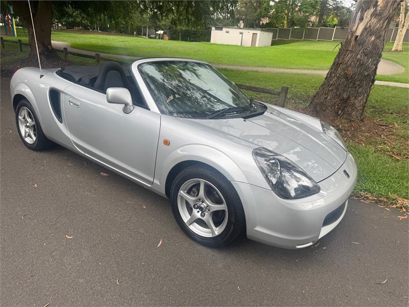 1999 TOYOTA MR-S MANUAL CONVERTIBLE