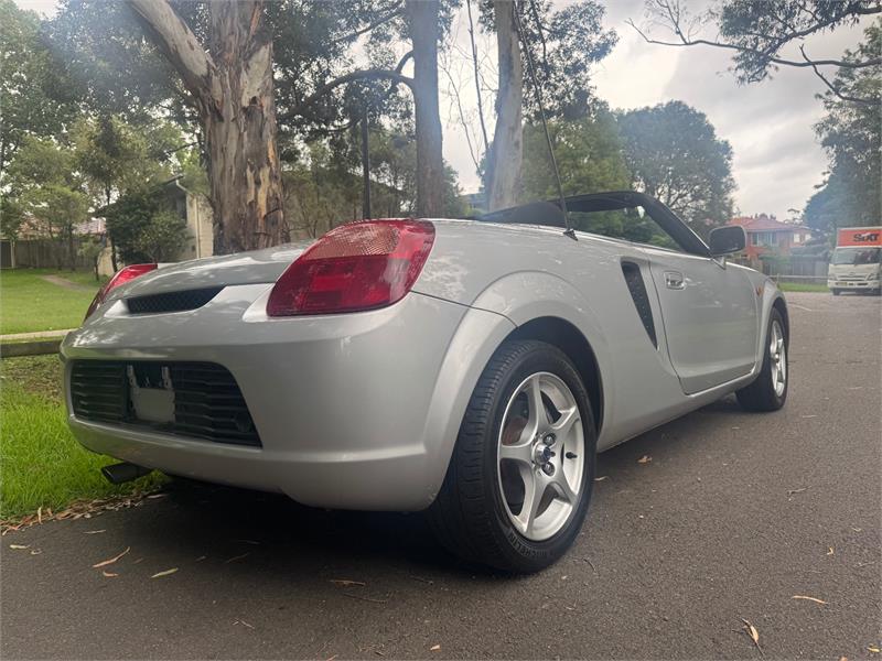 1999 TOYOTA MR-S MANUAL CONVERTIBLE