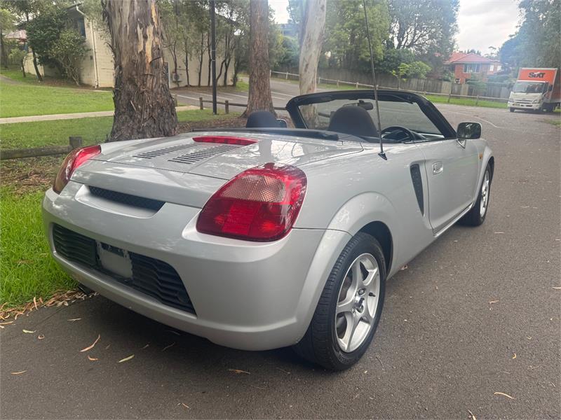 1999 TOYOTA MR-S MANUAL CONVERTIBLE