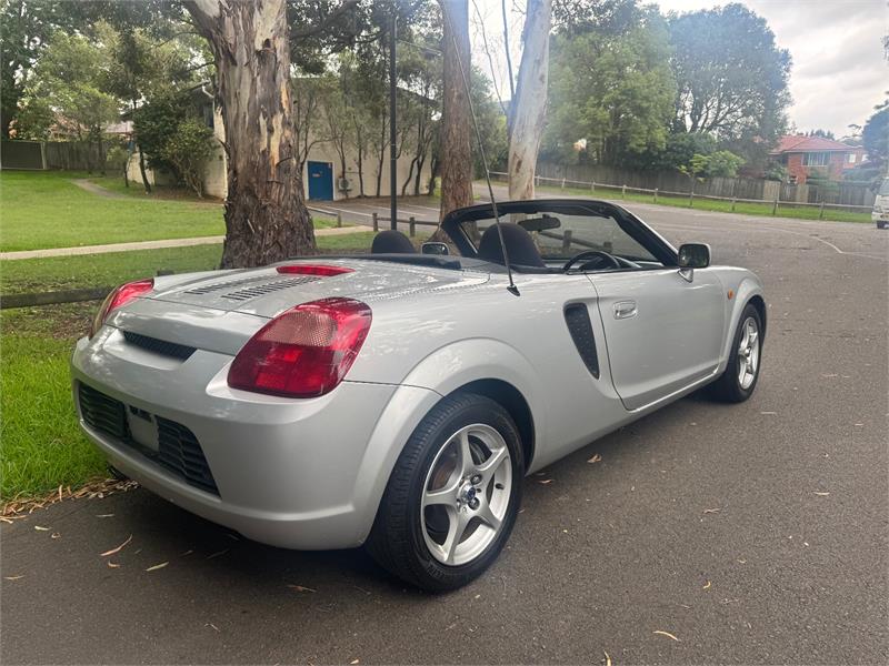 1999 TOYOTA MR-S MANUAL CONVERTIBLE