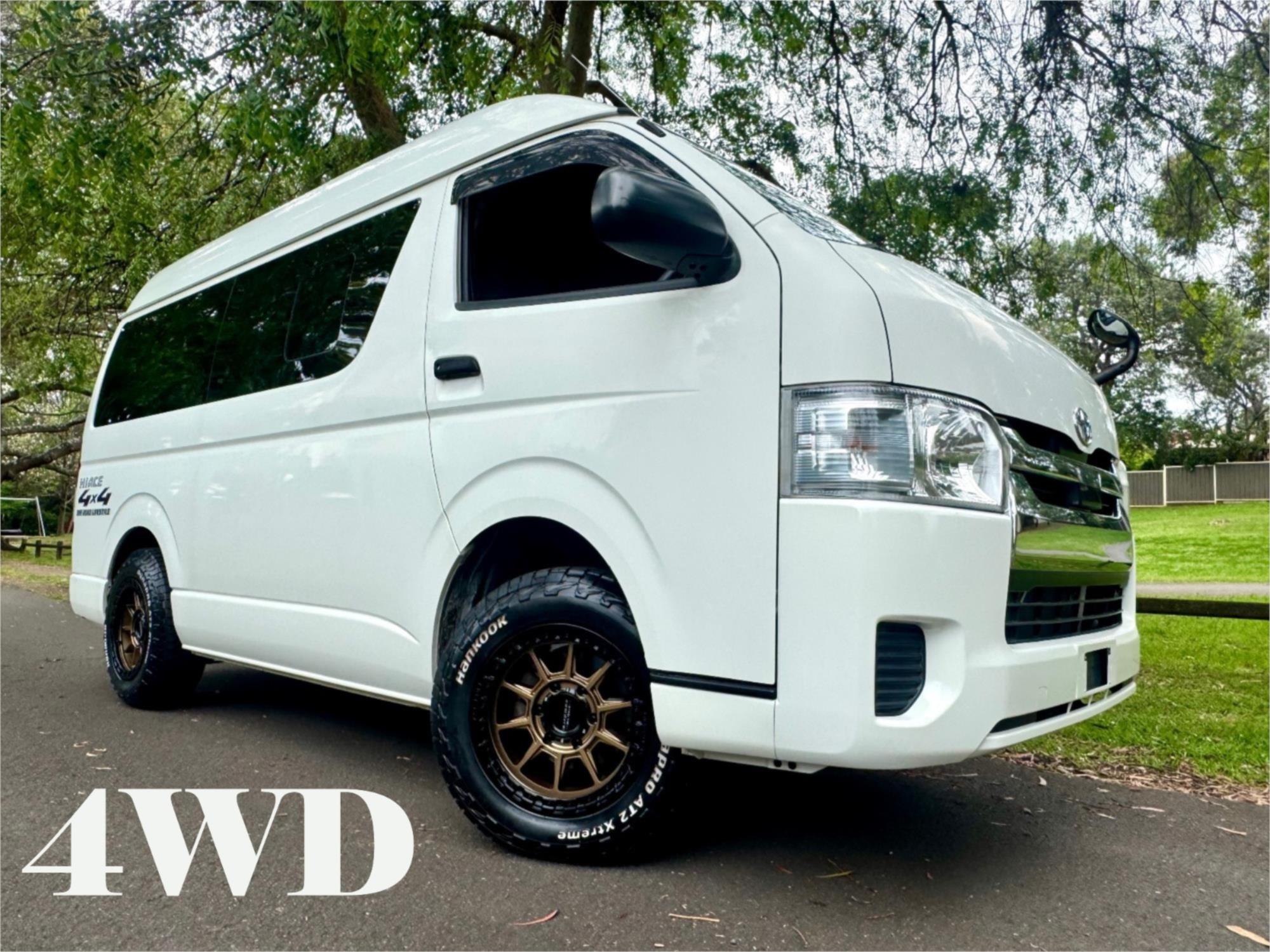 2018 TOYOTA HIACE GDH206 6 SP AUTOMATIC VAN