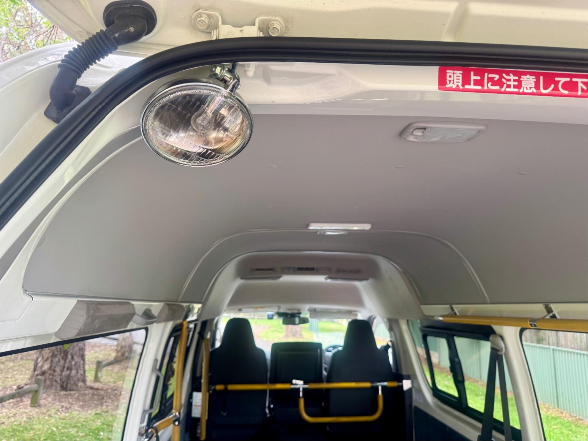 2018 TOYOTA HIACE GDH206 6 SP AUTOMATIC VAN