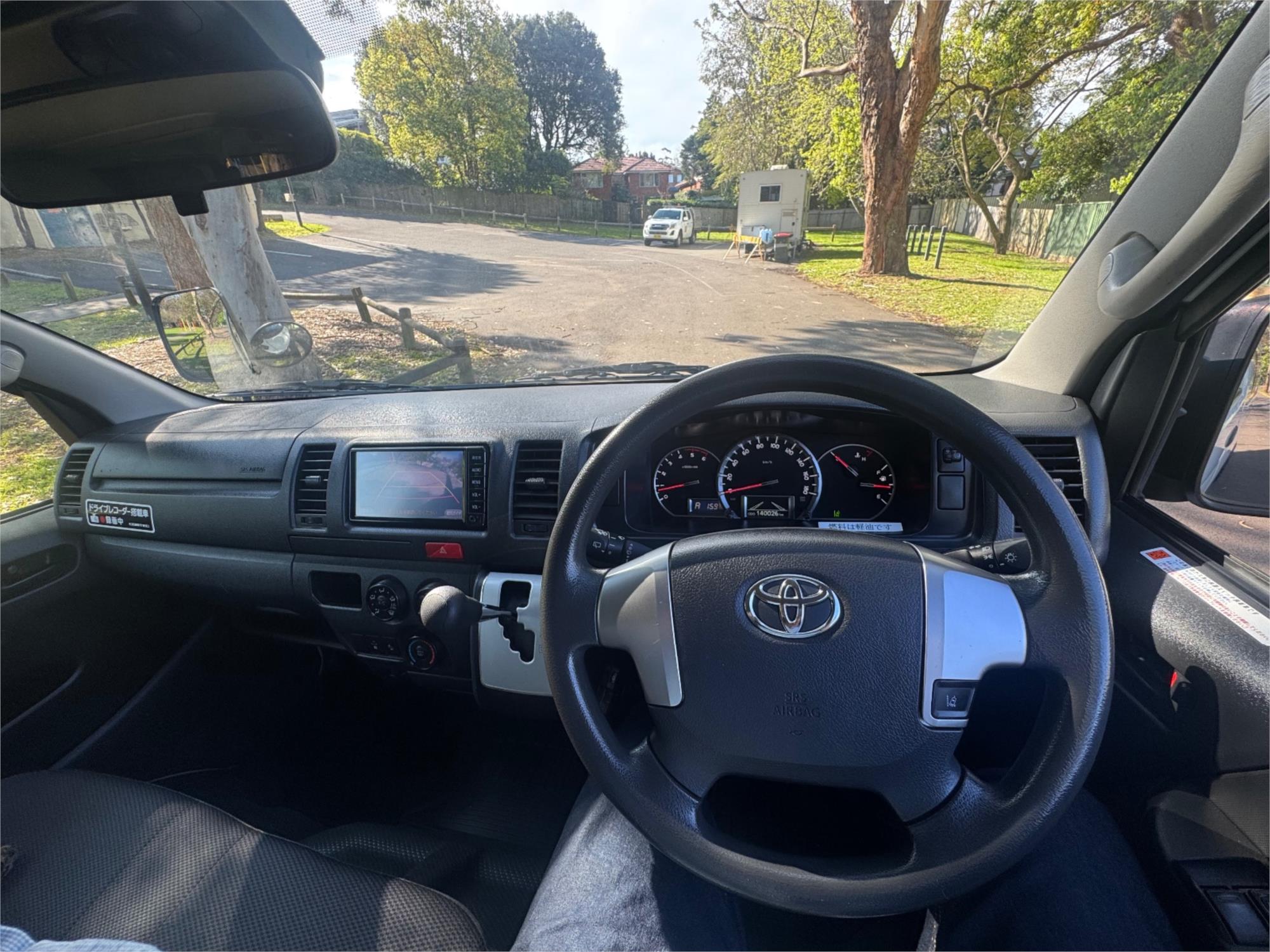 2018 TOYOTA HIACE AUTOMATIC VAN