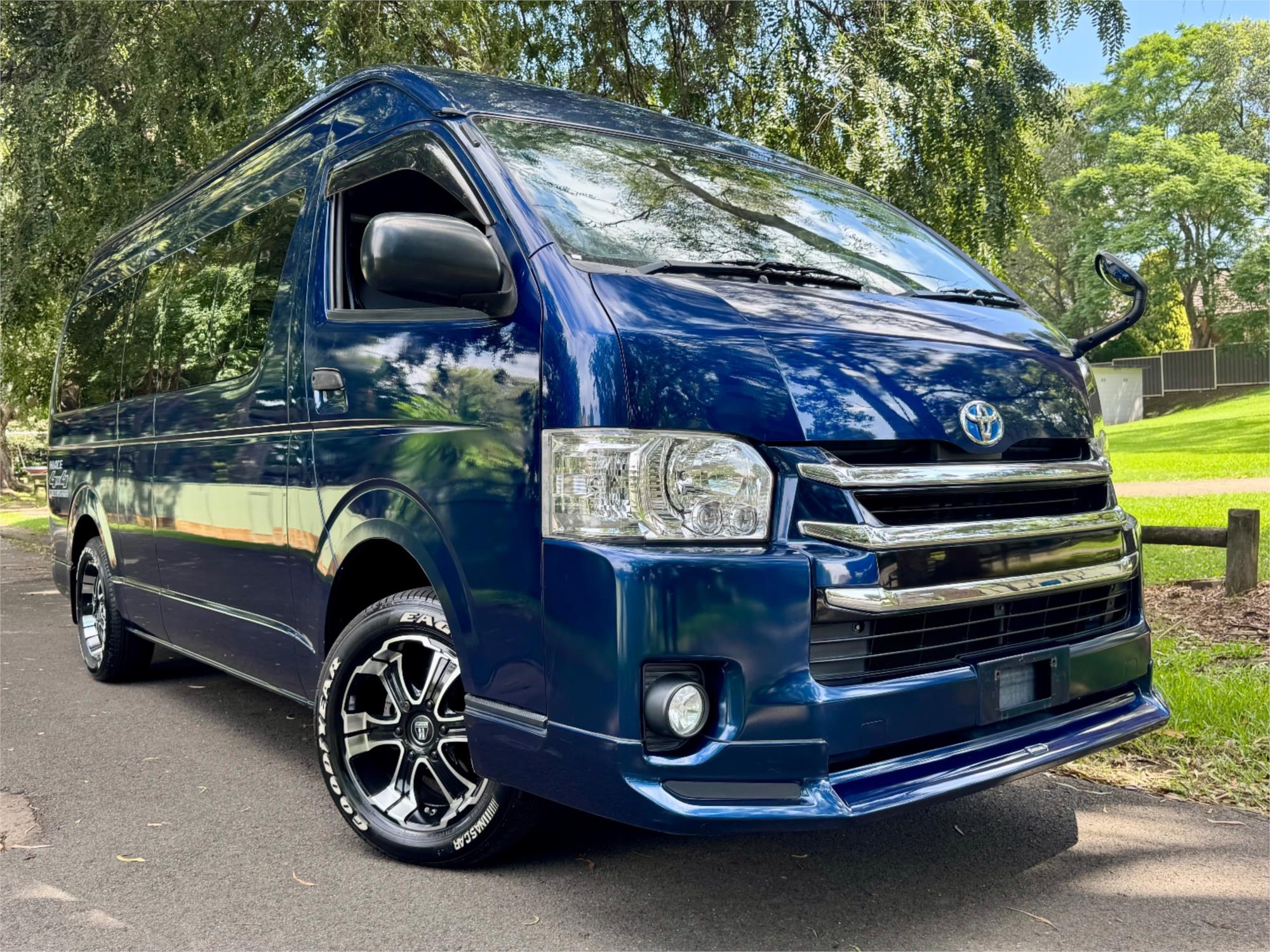2014 TOYOTA HIACE TRH226R UPGRADE 4WD SLWB AUTOMATIC VAN