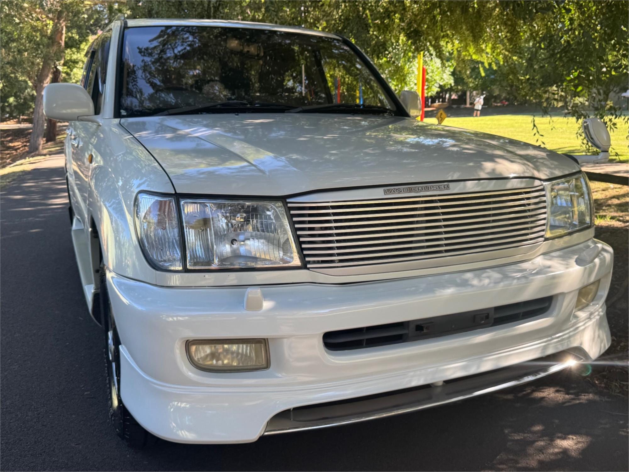 2000 TOYOTA LANDCRUISER UZJ100R GX 4X4 4 SP AUTOMATIC WAGON
