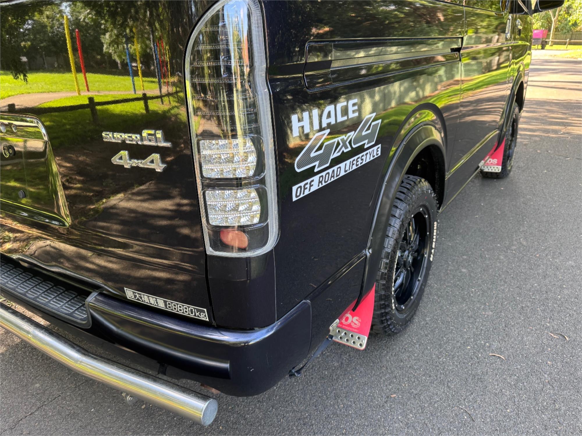 2017 TOYOTA HIACE 4WD LWB AUTOMATIC VAN