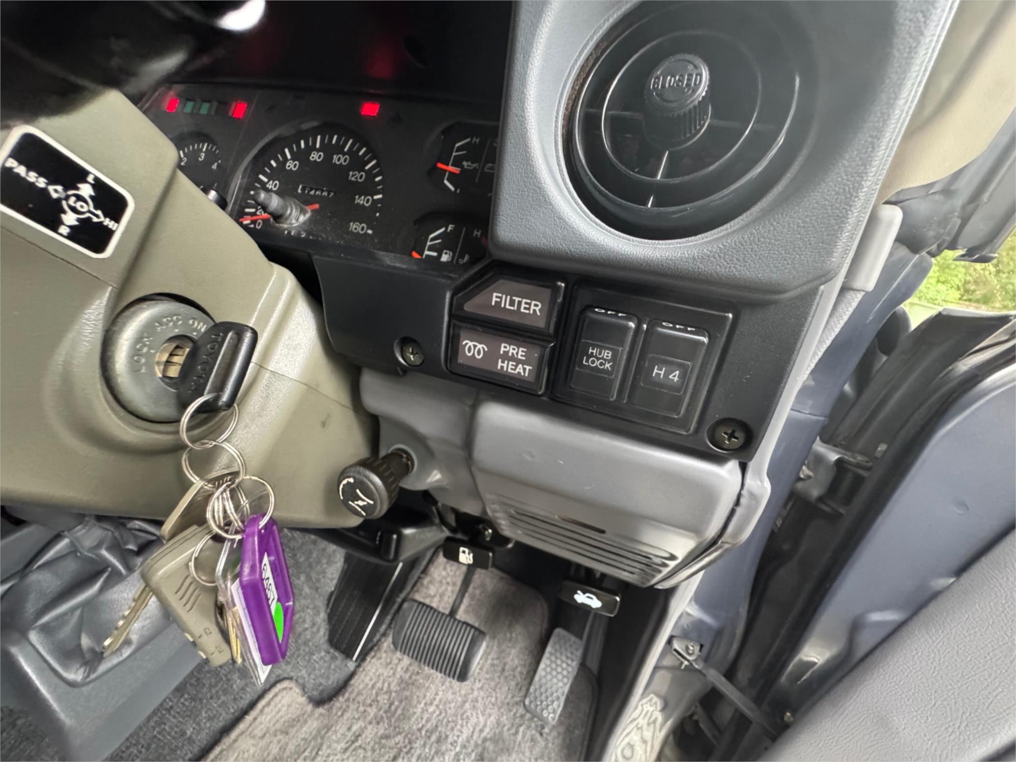 1999 TOYOTA LANDCRUISER ZX 4X4 4 SP AUTOMATIC WAGON