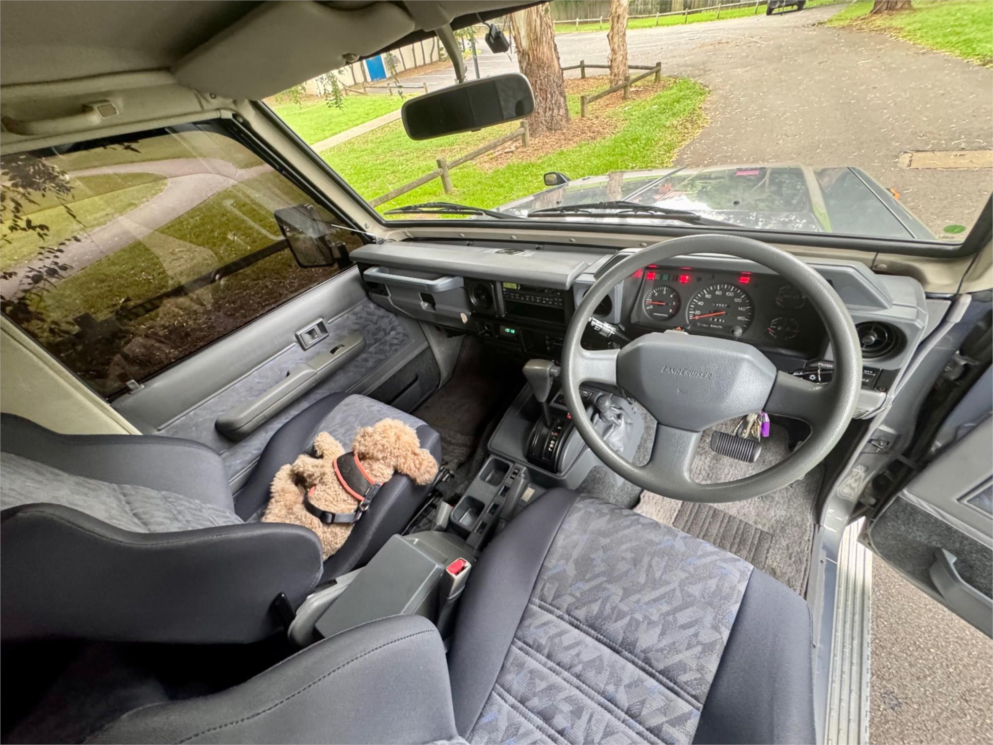 1999 TOYOTA LANDCRUISER ZX 4X4 4 SP AUTOMATIC WAGON
