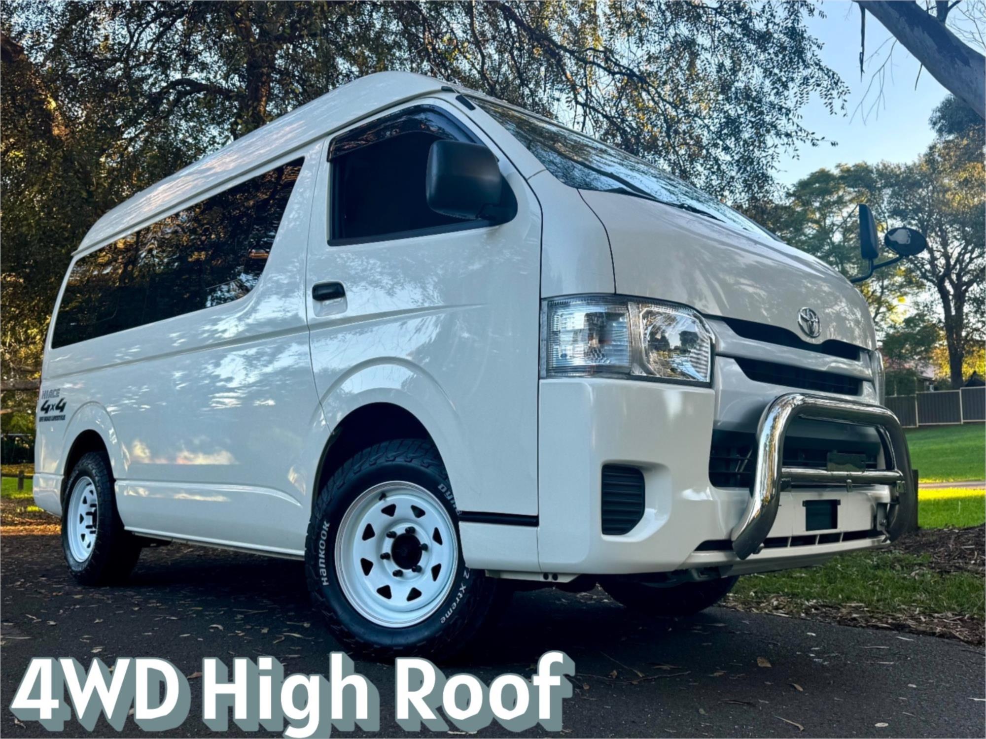 2015 TOYOTA HIACE KDH206 HIGH ROOF AUTOMATIC VAN