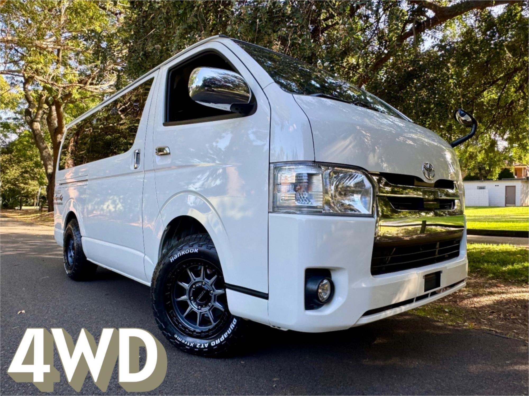 2018 TOYOTA HIACE GDH206 6 SP AUTOMATIC VAN