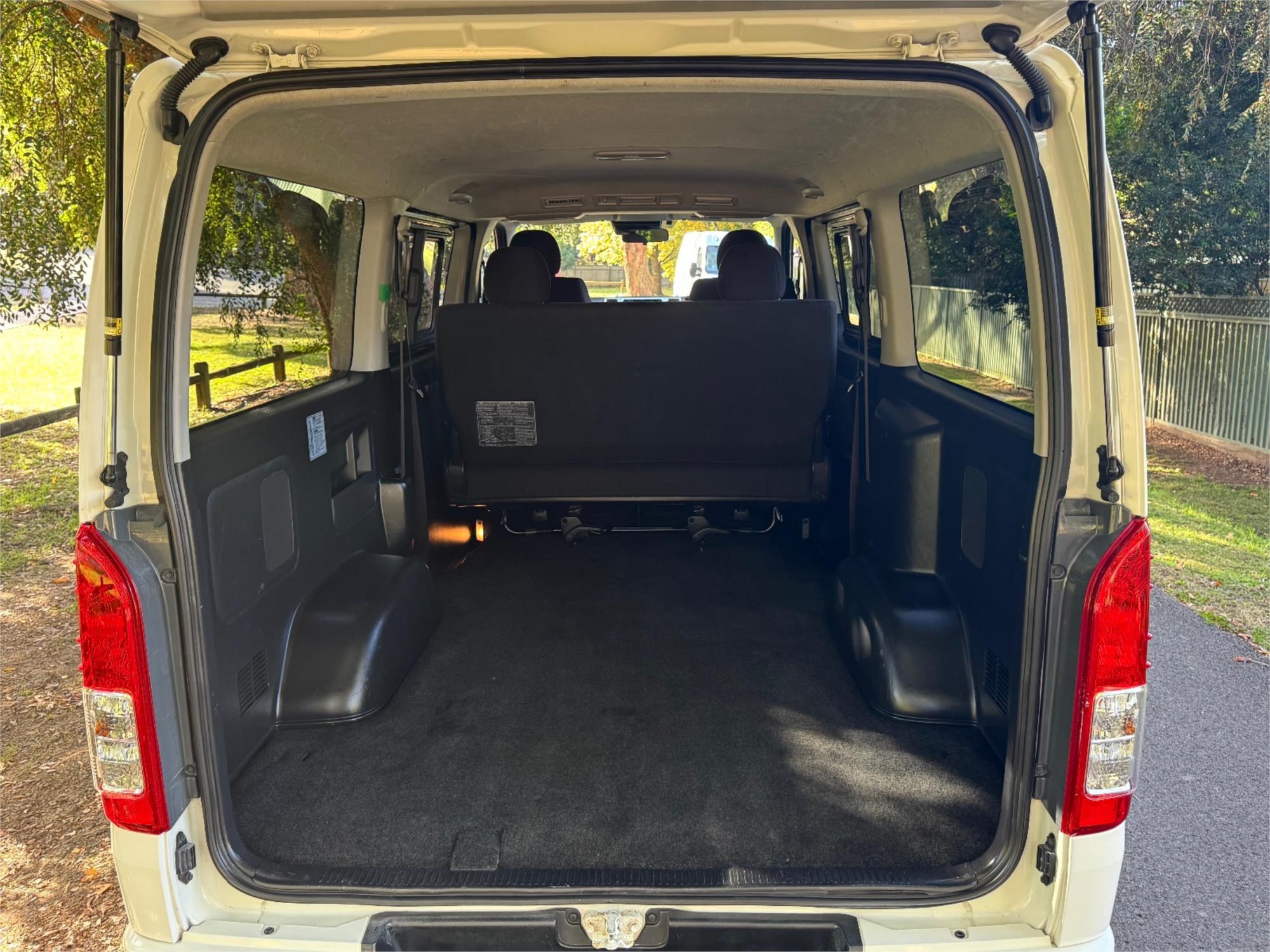 2018 TOYOTA HIACE GDH206 6 SP AUTOMATIC VAN