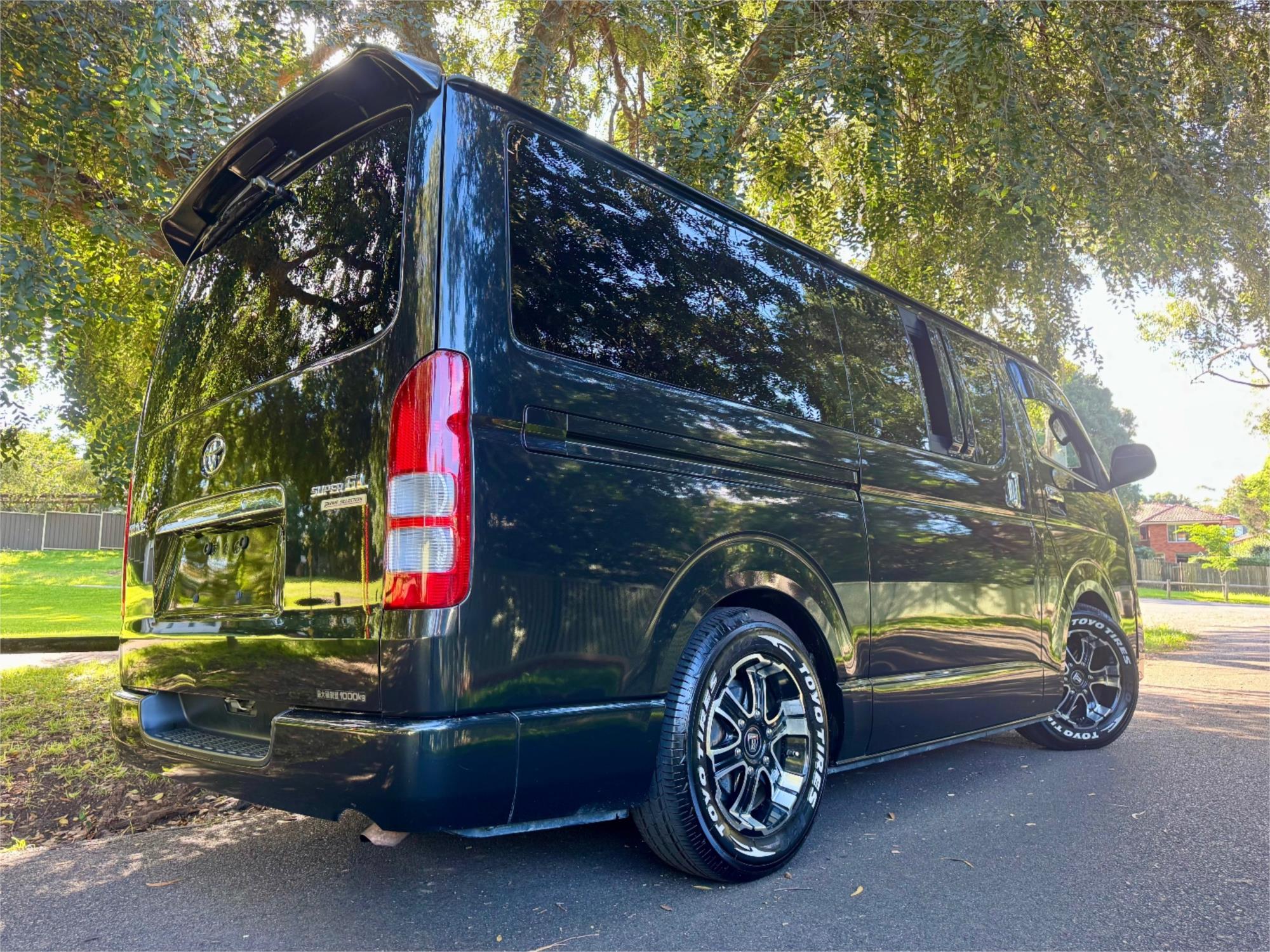 2013 TOYOTA HIACE KDH223R MY12 UPGRADE SUPER GL PRIME AUTOMATIC VAN