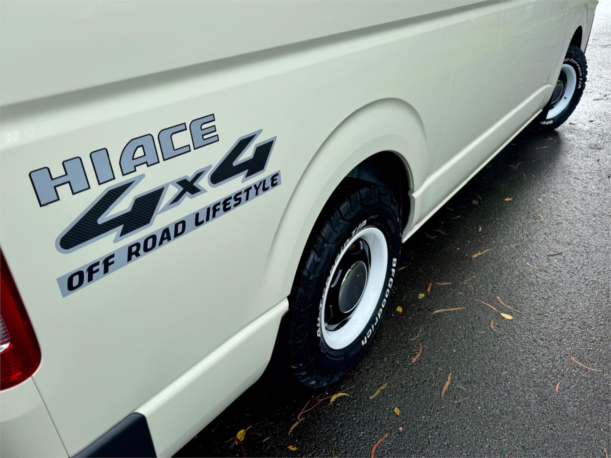 2019 TOYOTA HIACE GDH226R 4WD SLWB AUTOMATIC VAN