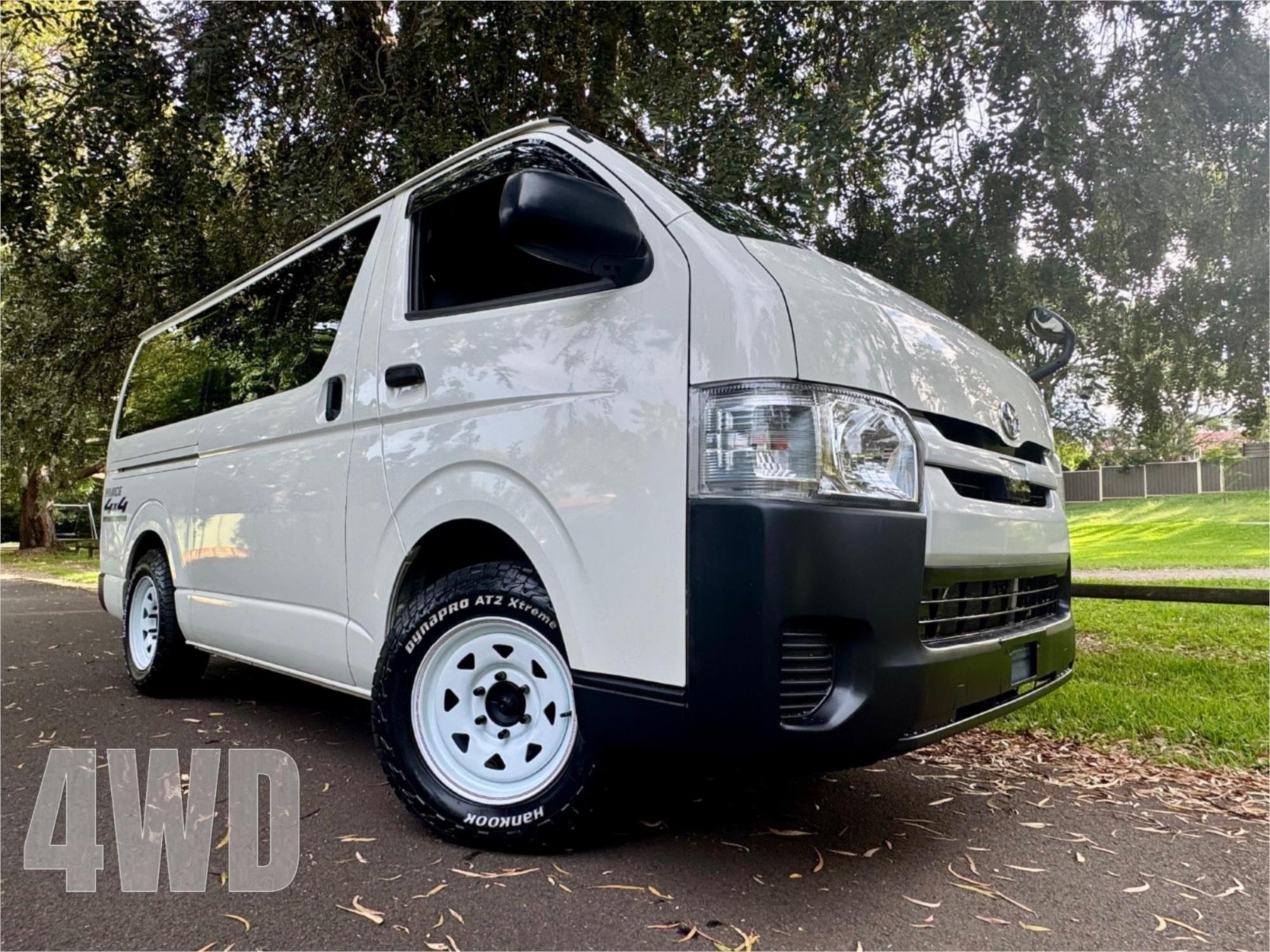 2018 TOYOTA HIACE GDH206 6 SP AUTOMATIC VAN