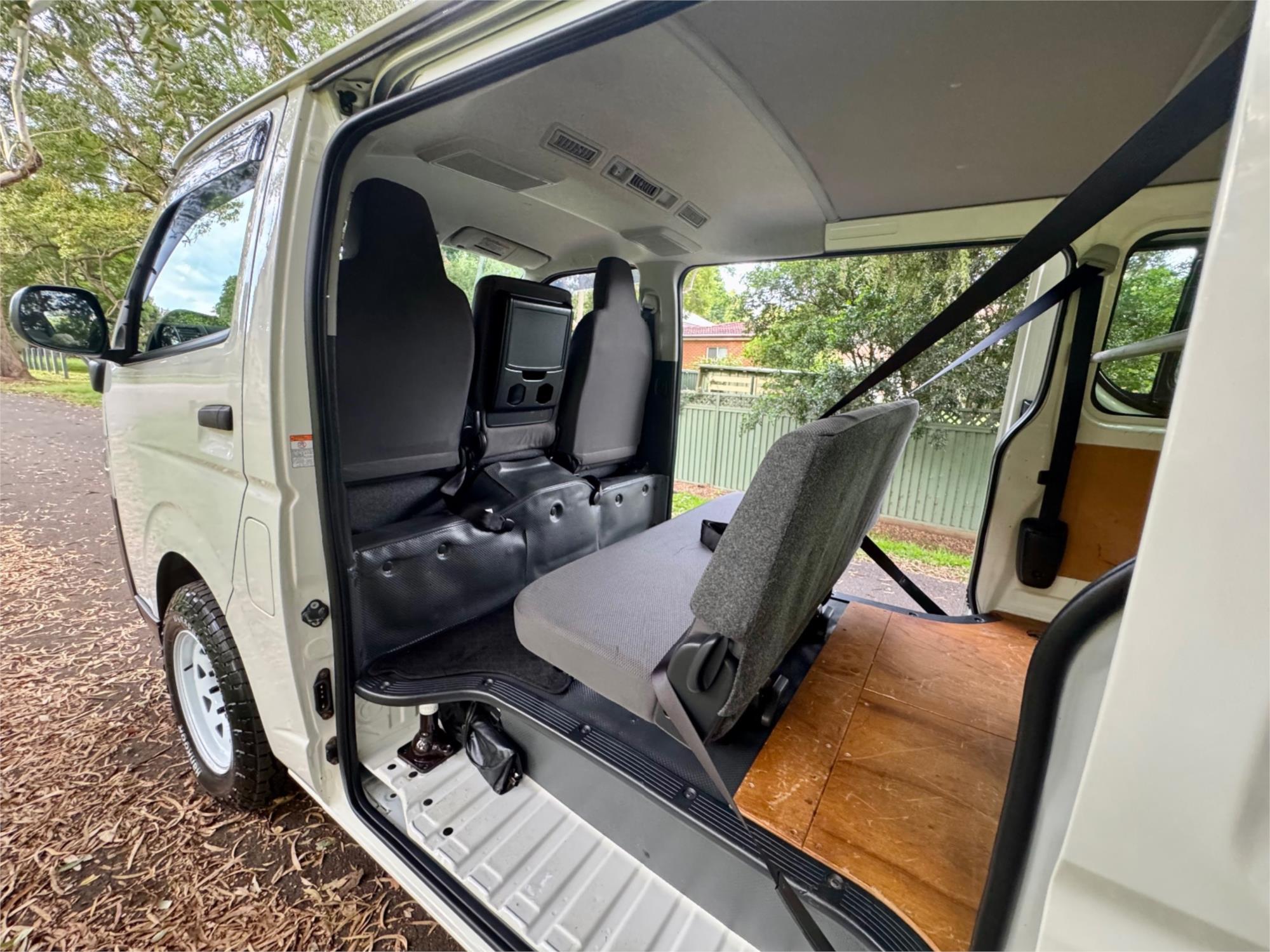 2018 TOYOTA HIACE GDH206 6 SP AUTOMATIC VAN