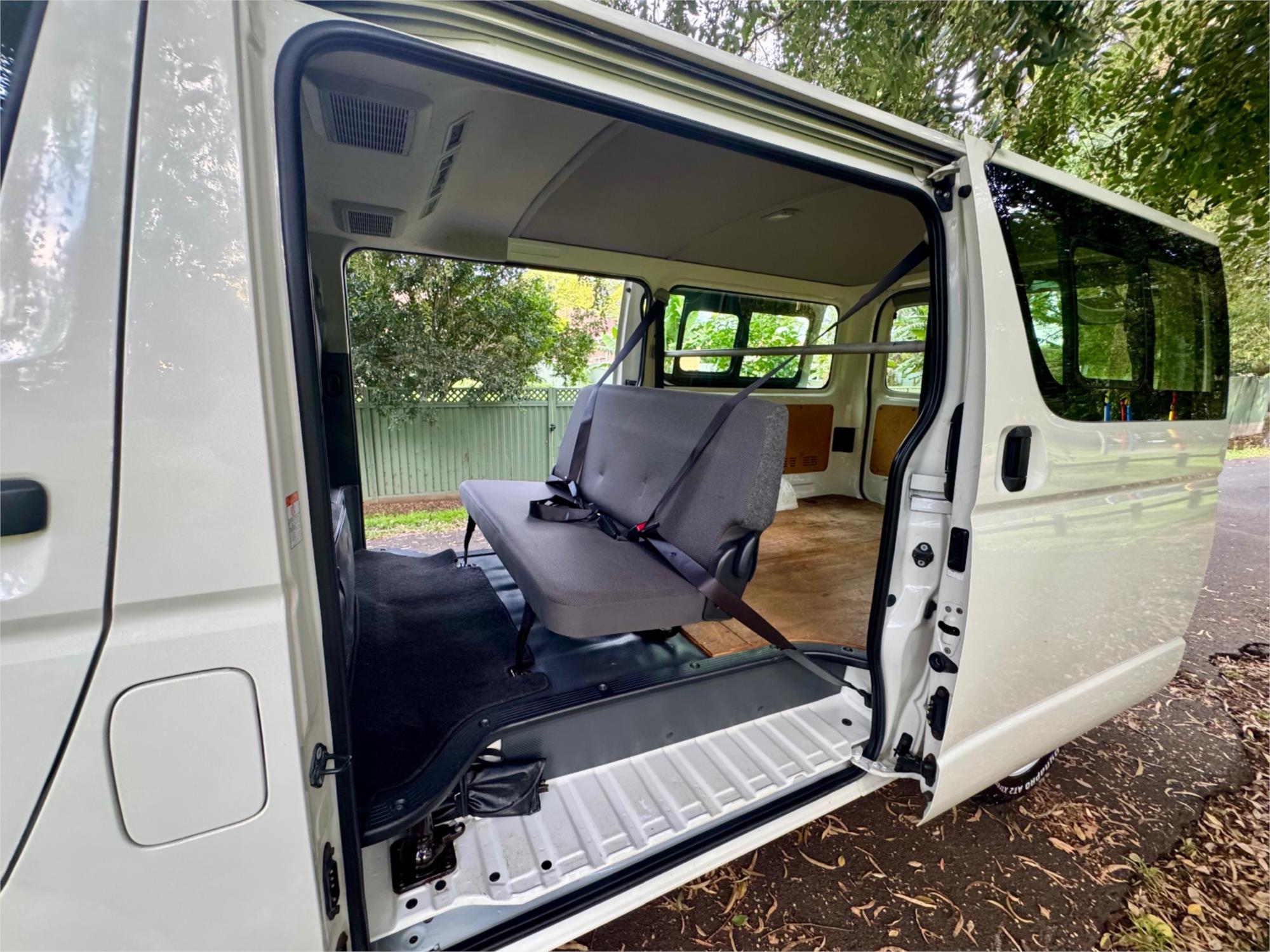 2018 TOYOTA HIACE GDH206 6 SP AUTOMATIC VAN