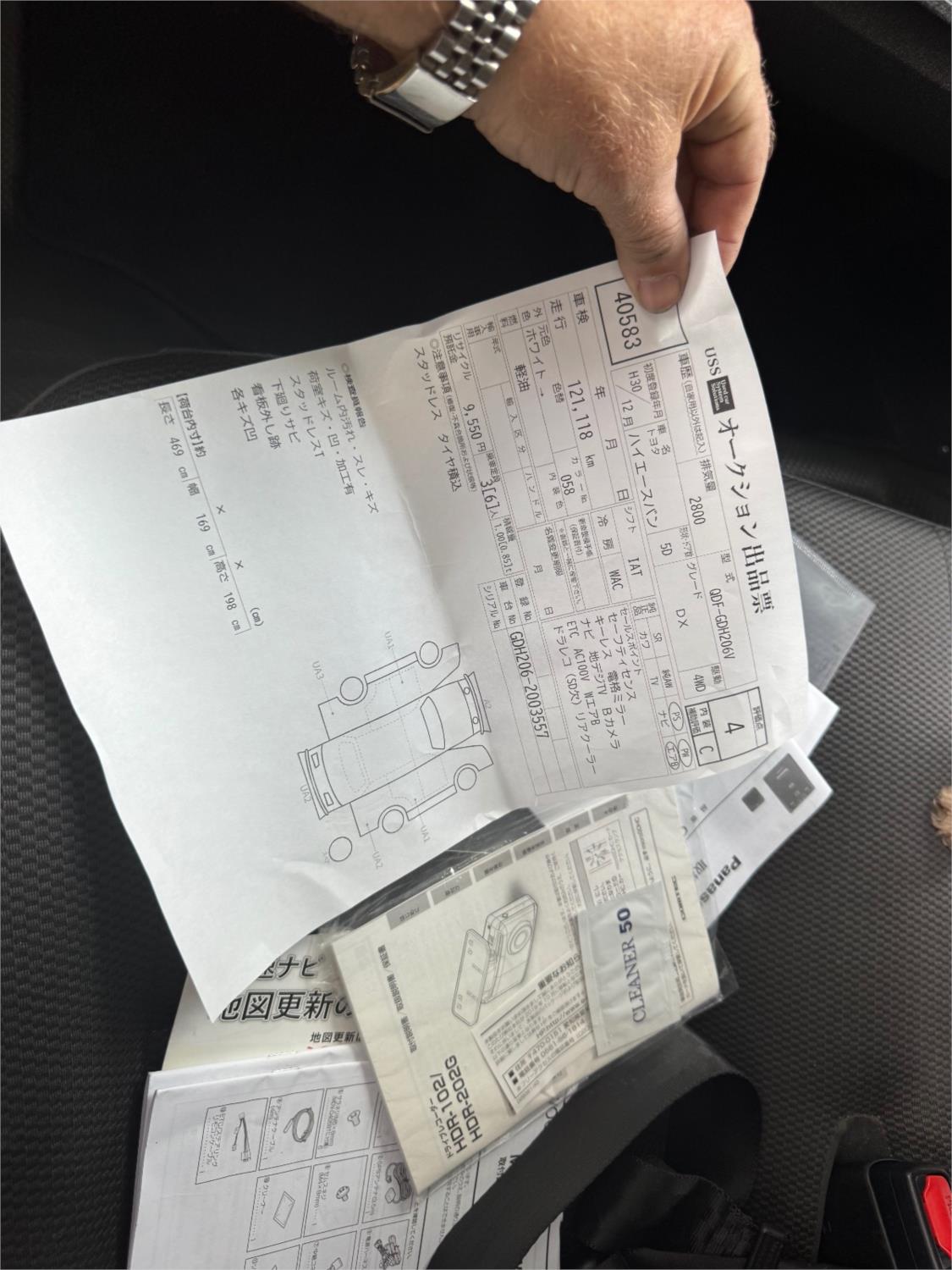 2018 TOYOTA HIACE GDH206 6 SP AUTOMATIC VAN