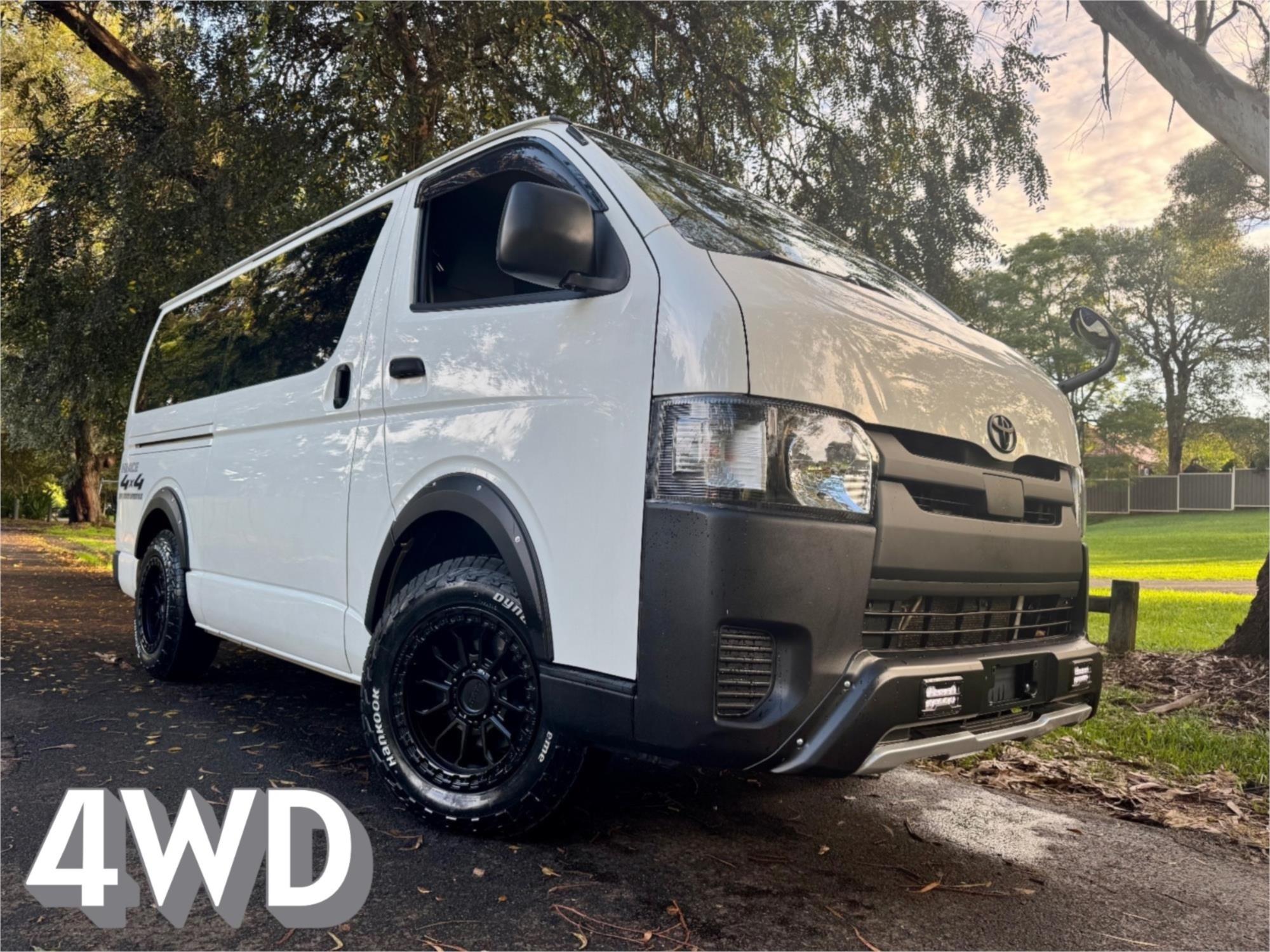 2018 TOYOTA HIACE GDH206 6 SP AUTOMATIC VAN