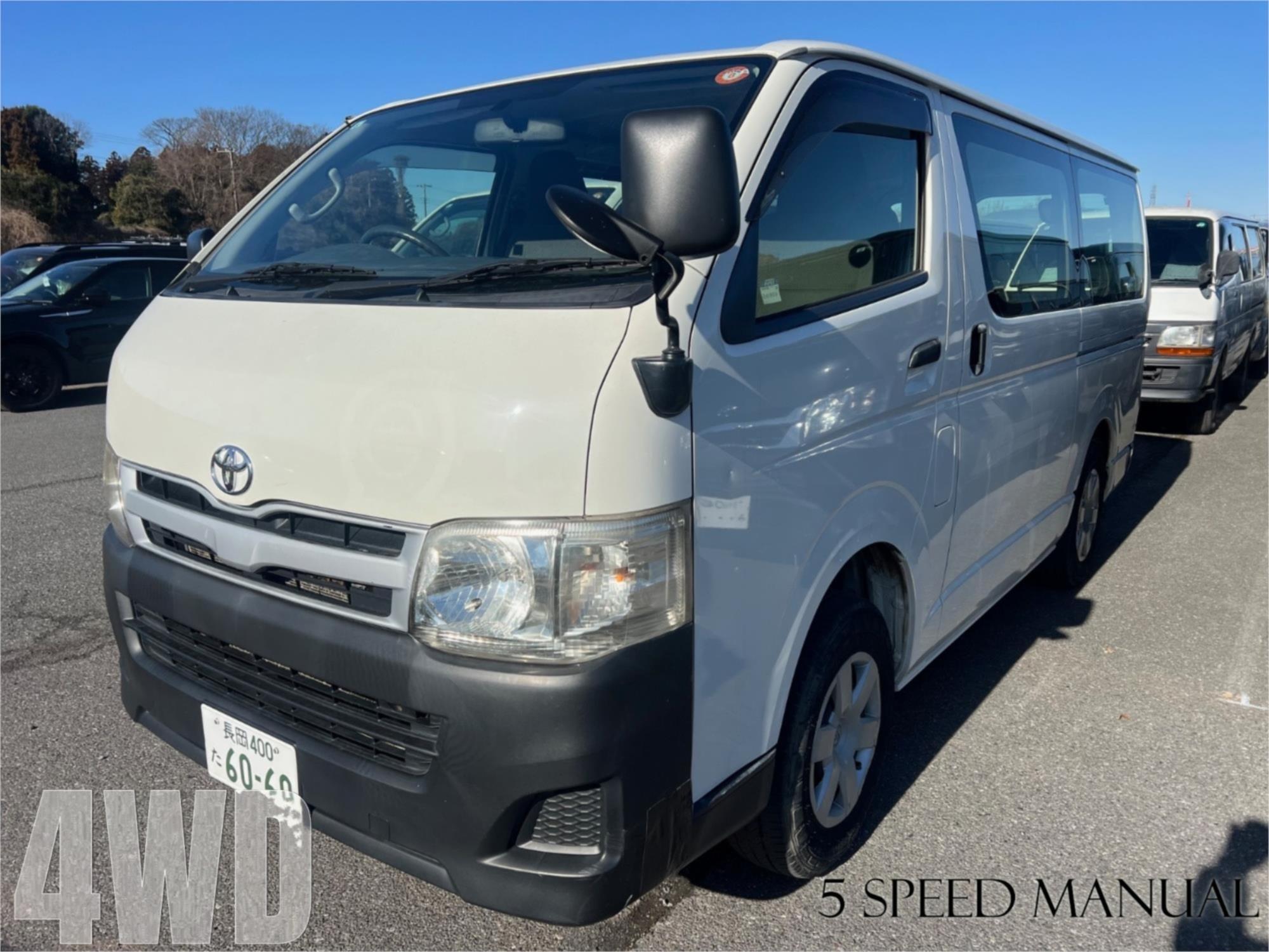 2013 TOYOTA HIACE KDH206R MY13 UPGRADE VAN