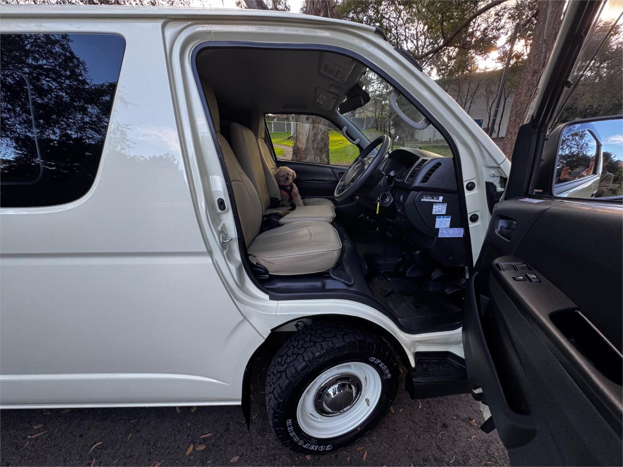 2018 TOYOTA HIACE GDH206 6 SP AUTOMATIC VAN