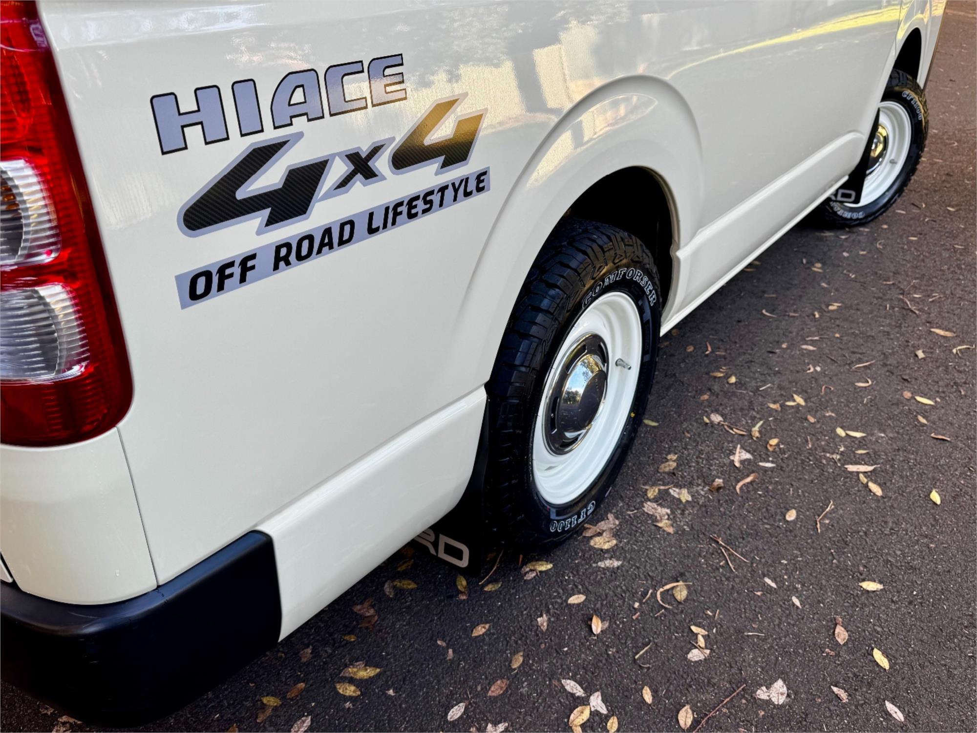 2018 TOYOTA HIACE GDH206 6 SP AUTOMATIC VAN