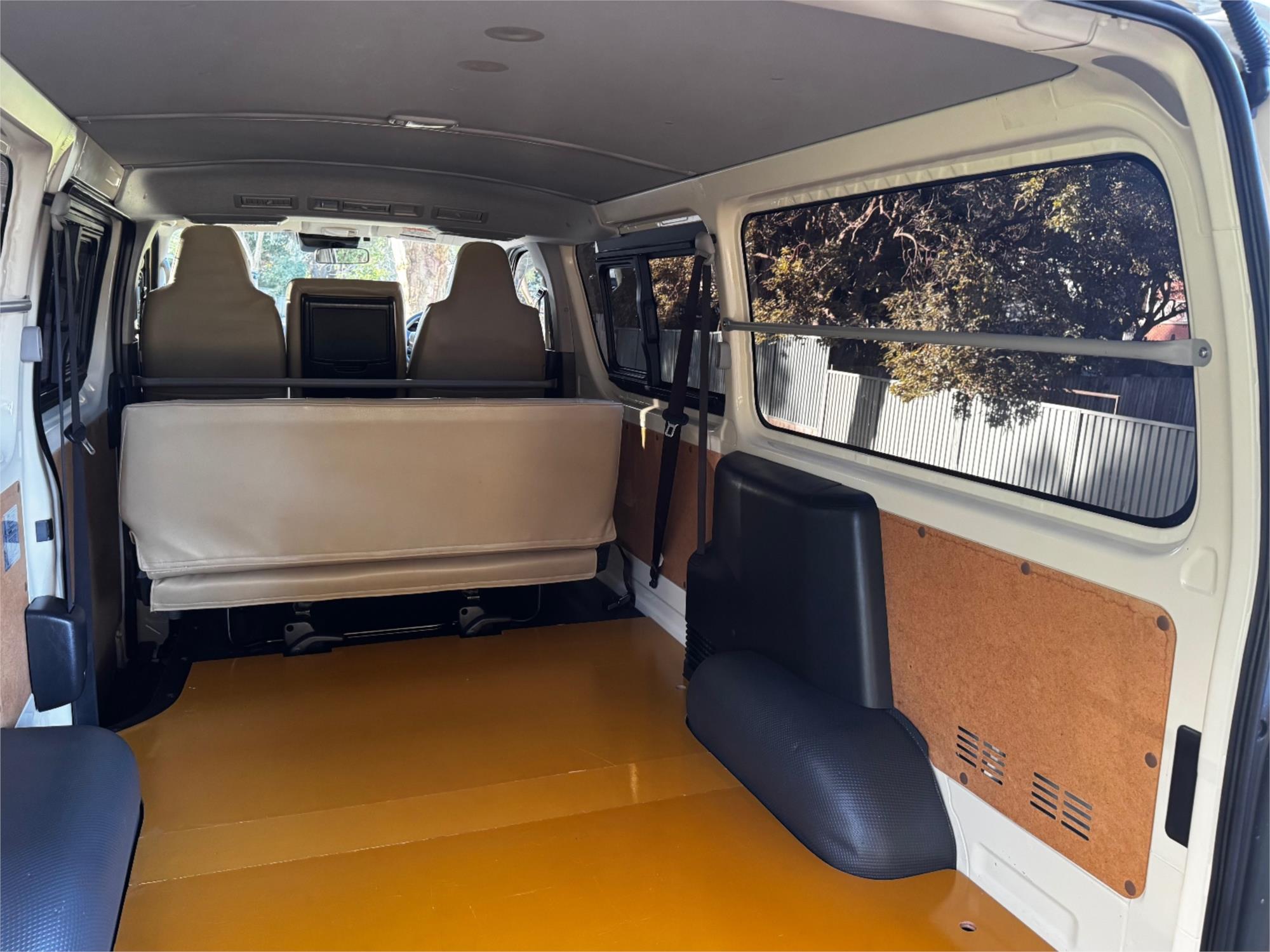2018 TOYOTA HIACE GDH206 6 SP AUTOMATIC VAN