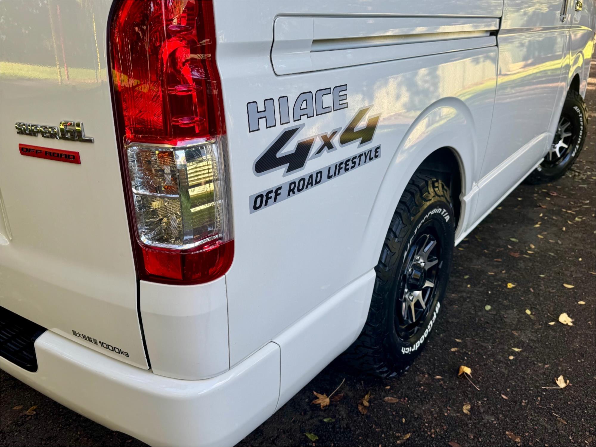2021 TOYOTA HIACE GDH206R S-GL AUTOMATIC VAN