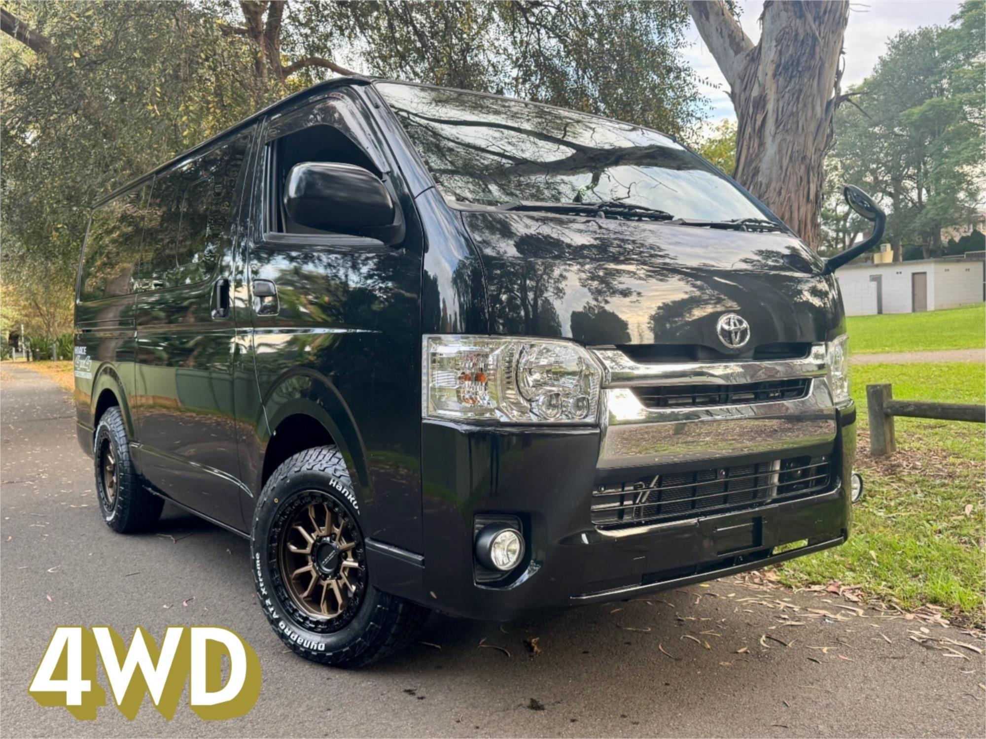 2016 TOYOTA HIACE MANUAL VAN