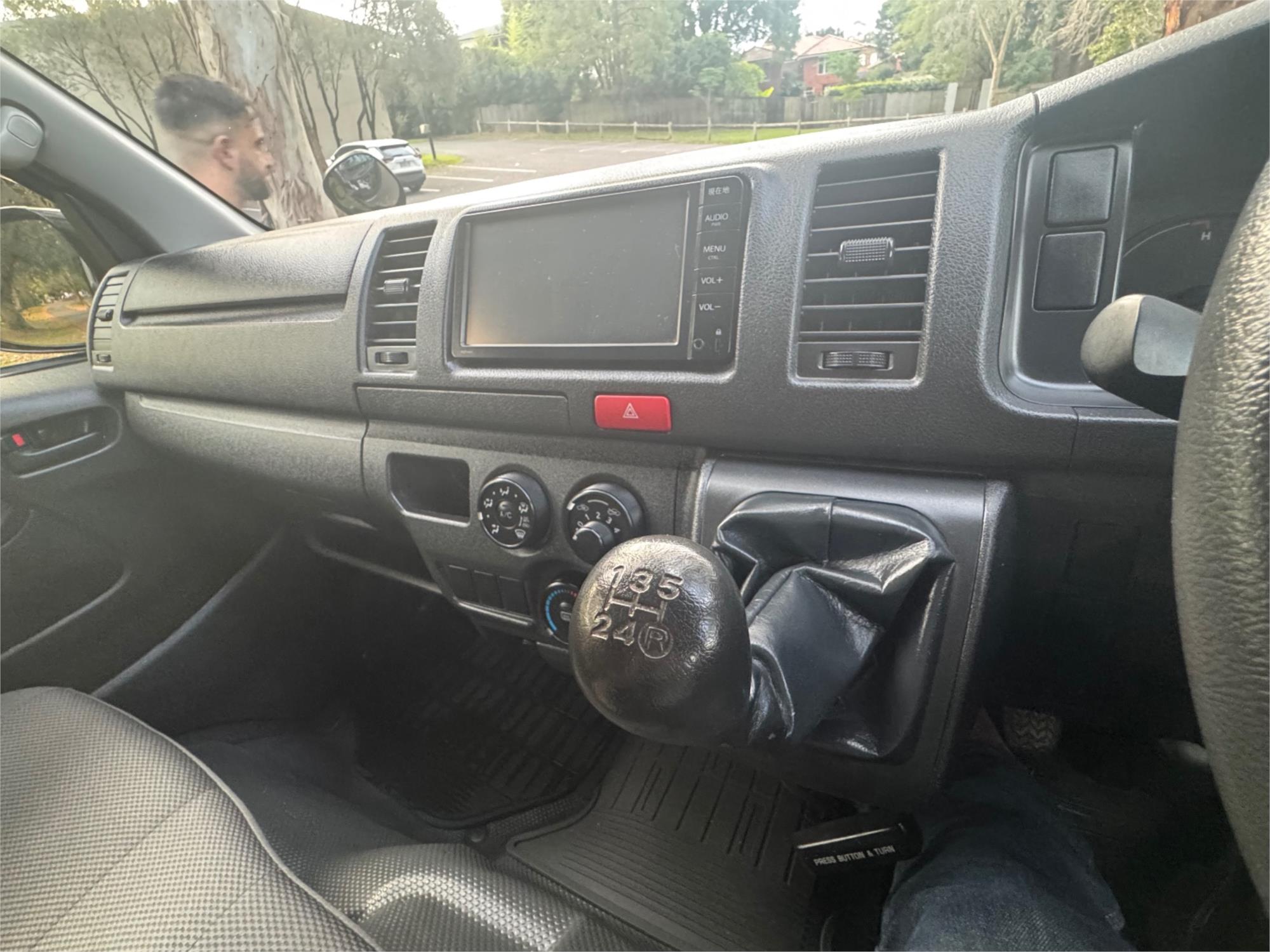 2016 TOYOTA HIACE MANUAL VAN
