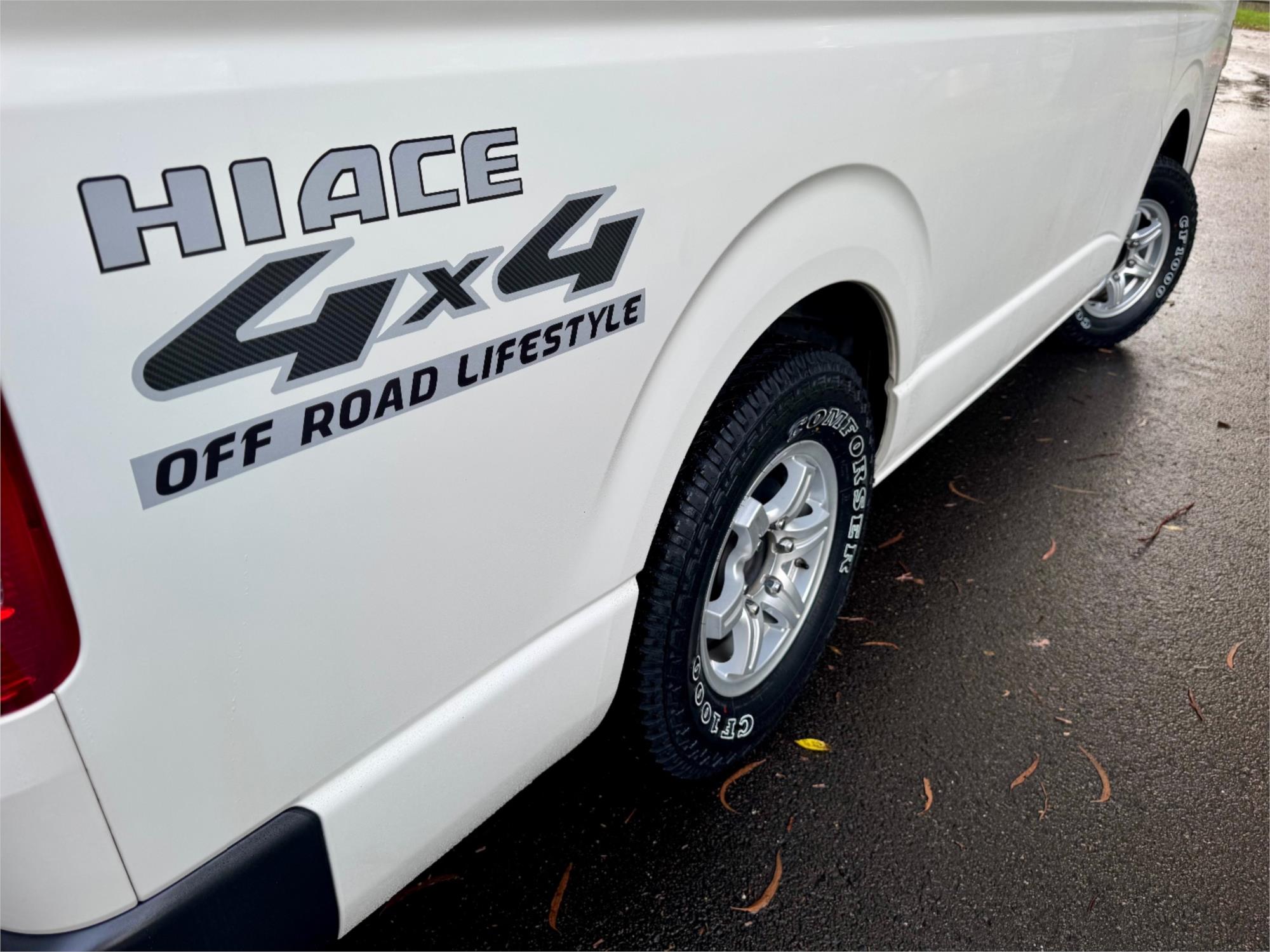 2020 TOYOTA HIACE GDH206R MY20 UPGRADE AUTOMATIC HIGH ROOF VAN