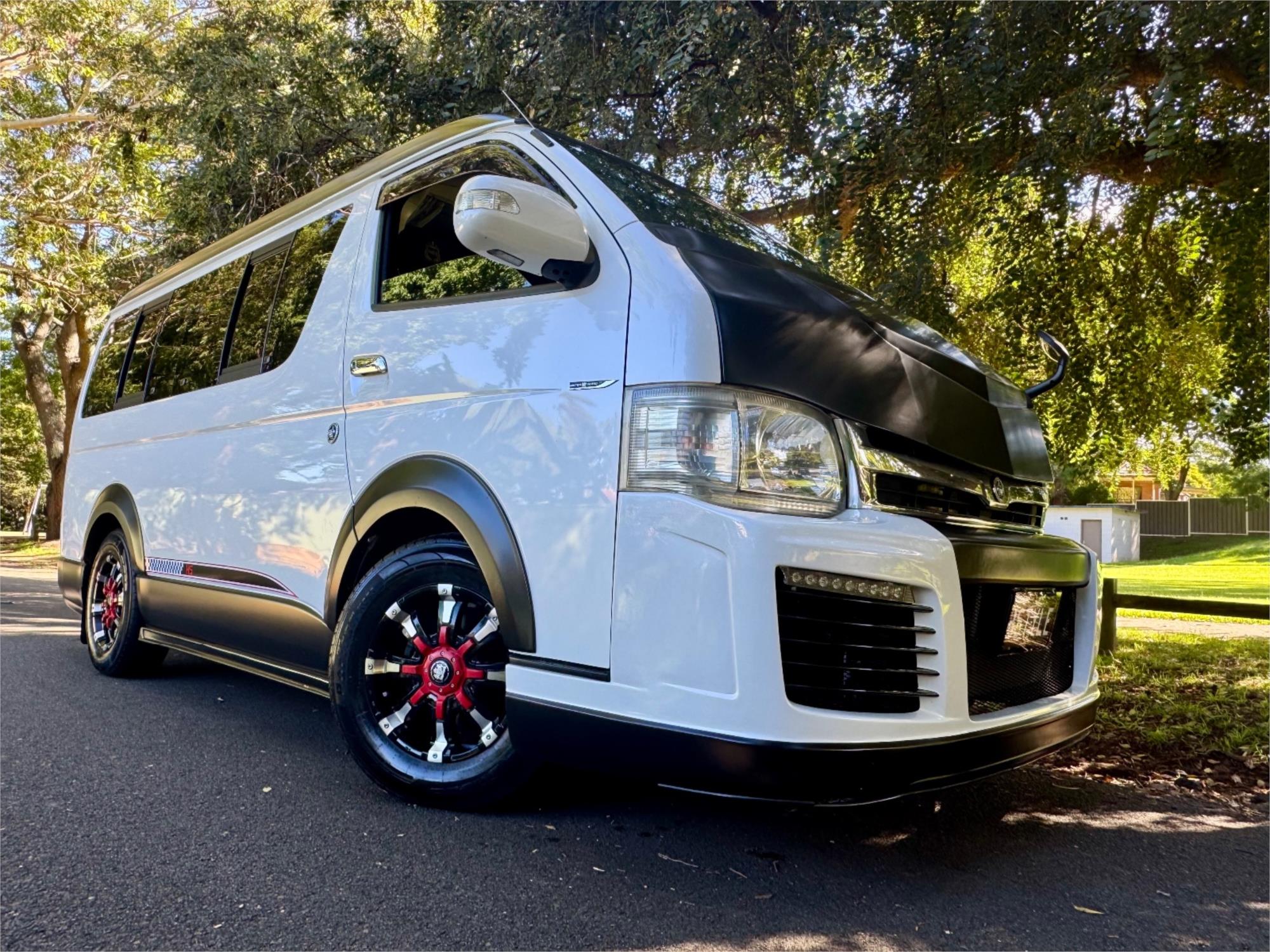 2010 TOYOTA HIACE TRH214 MY10 UPGRADE AUTOMATIC CAMPER