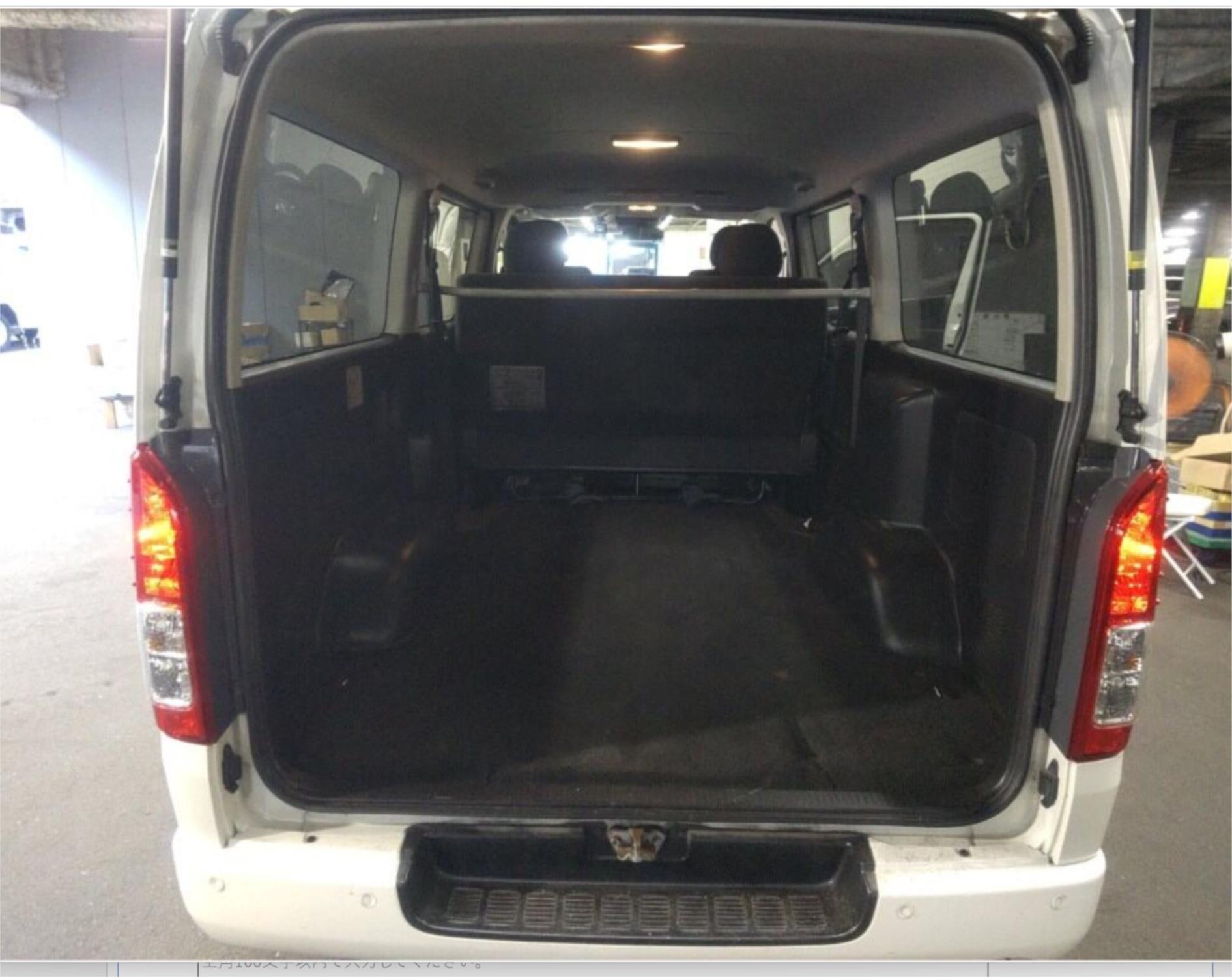 2021 TOYOTA HIACE GDH206R S-GL AUTOMATIC VAN