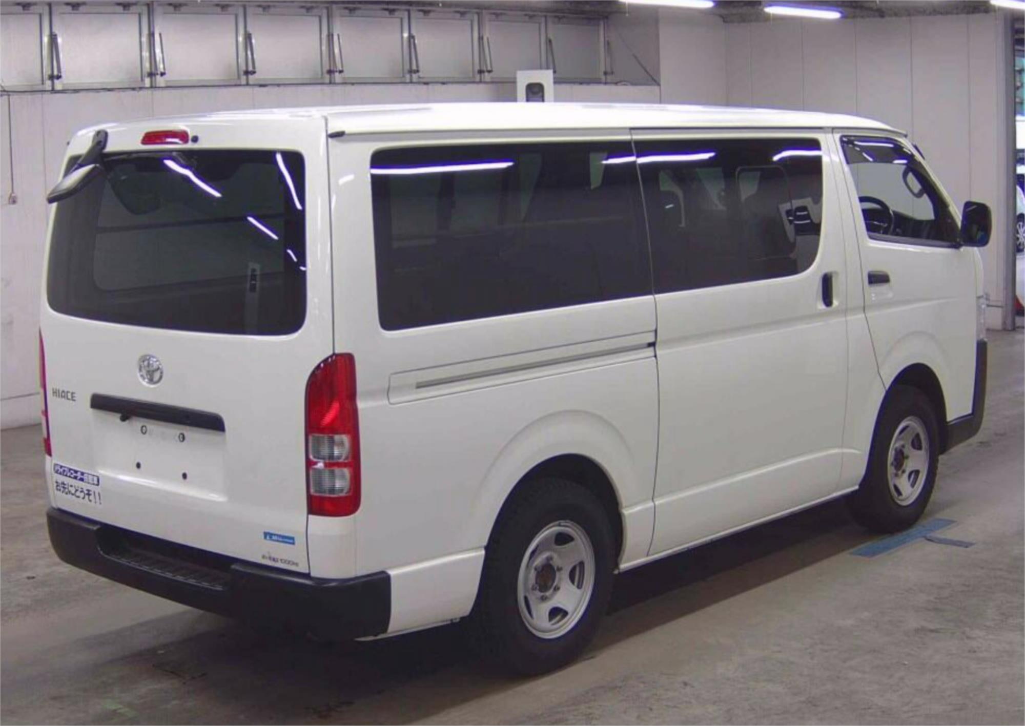 2021 TOYOTA HIACE GDH206V DX LONG 4WD AUTOMATIC VAN