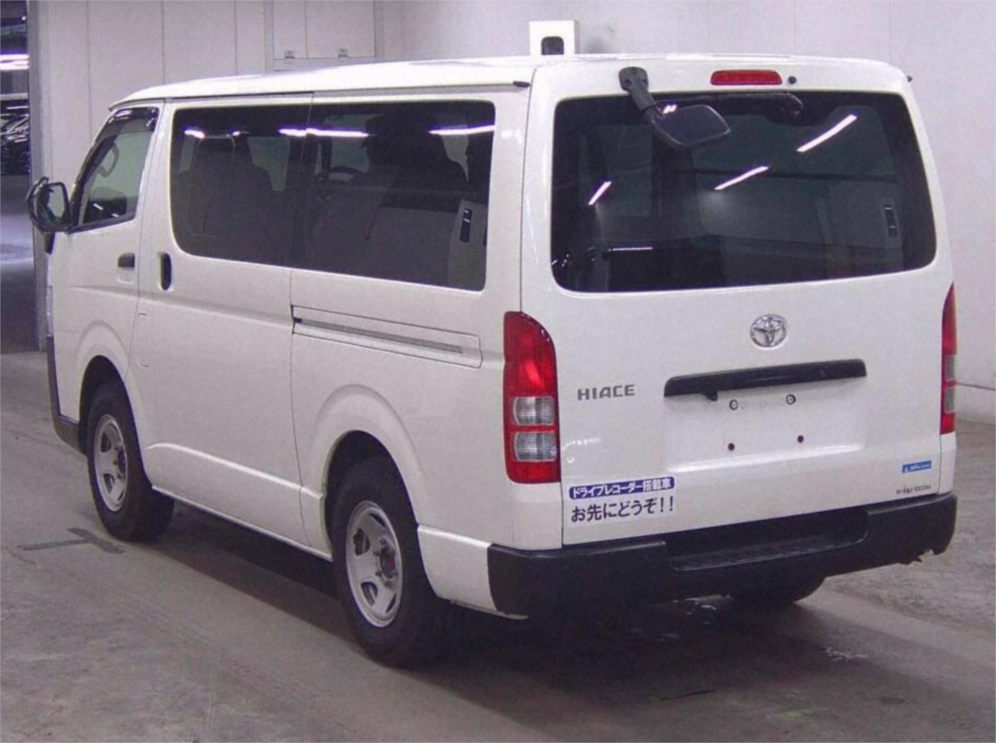 2021 TOYOTA HIACE GDH206V DX LONG 4WD AUTOMATIC VAN