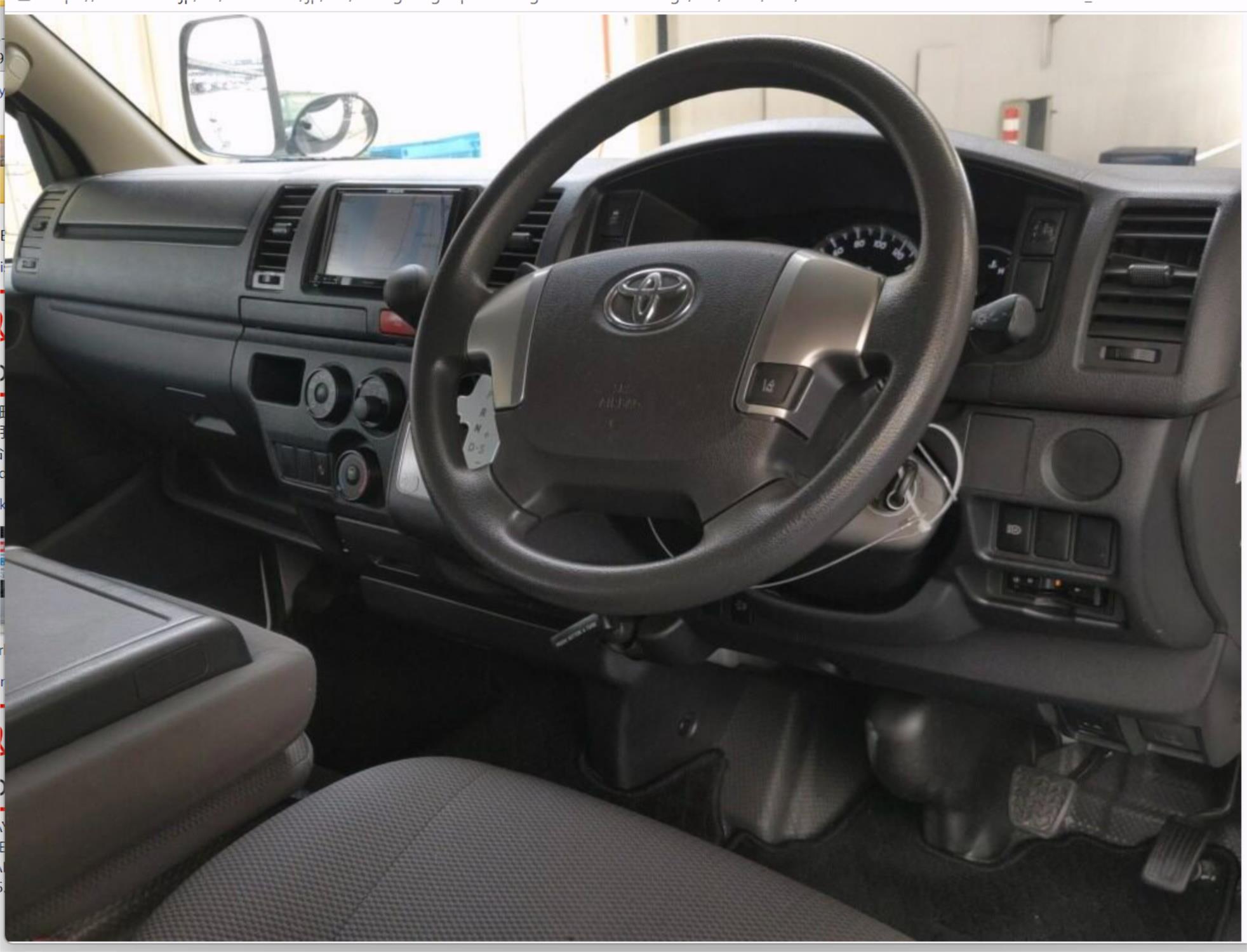2019 TOYOTA HIACE AUTOMATIC VAN