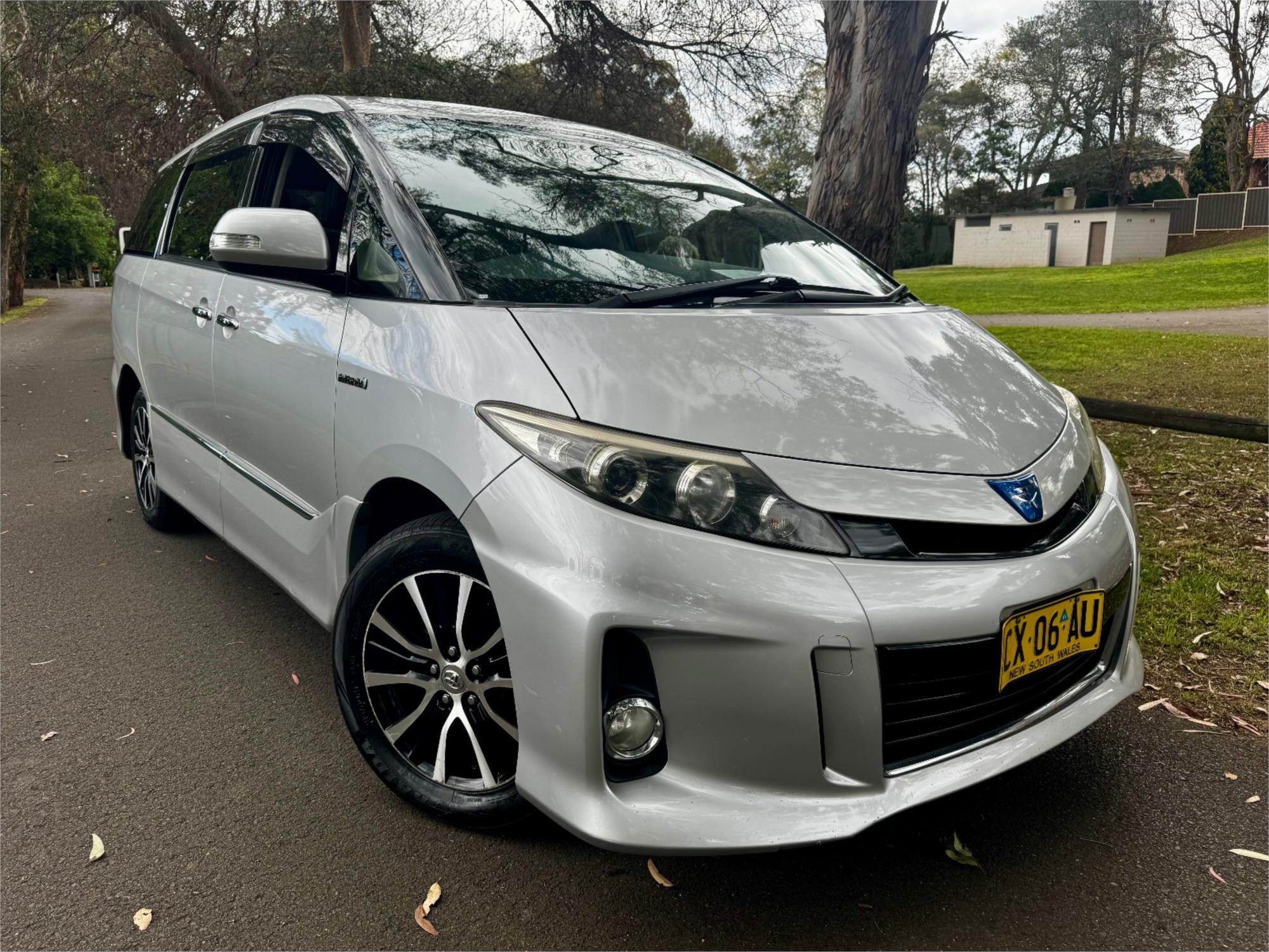 2014 TOYOTA ESTIMA AERAS HYBRID 4WD AUTOMATIC WAGON