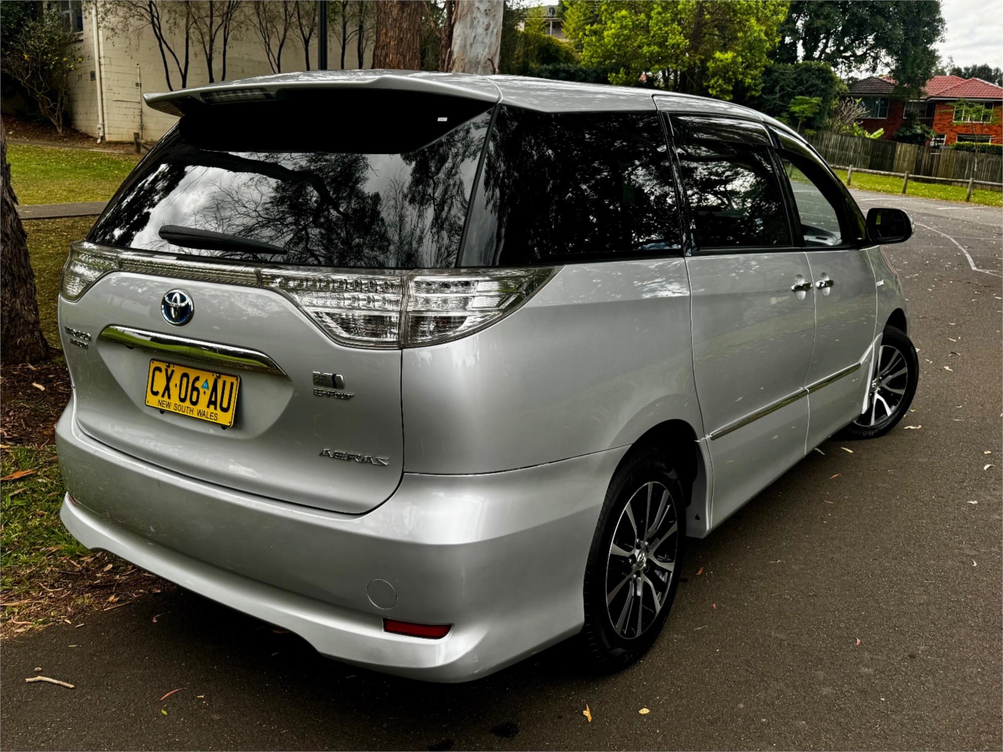 2014 TOYOTA ESTIMA AERAS HYBRID 4WD AUTOMATIC WAGON