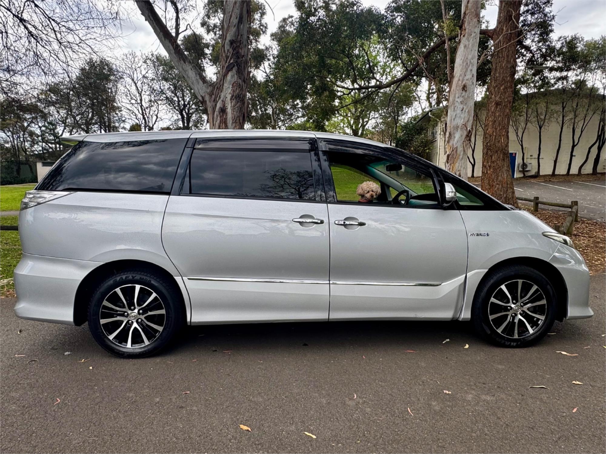 2014 TOYOTA ESTIMA AERAS HYBRID 4WD AUTOMATIC WAGON